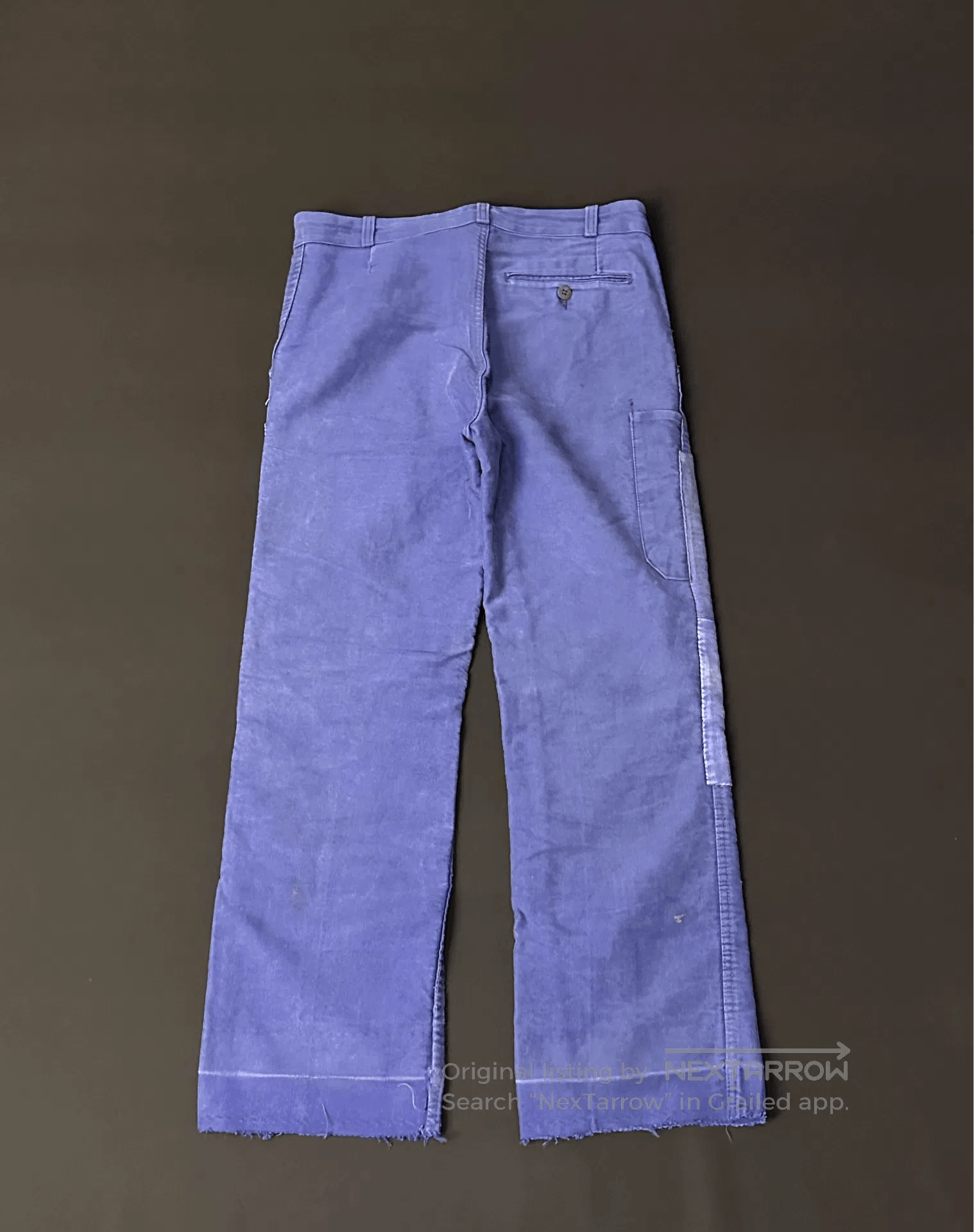 Vintage Vintage 50s Chrome Hearts French Workwear Moleskin Pants. Size US 31 - 6 Thumbnail