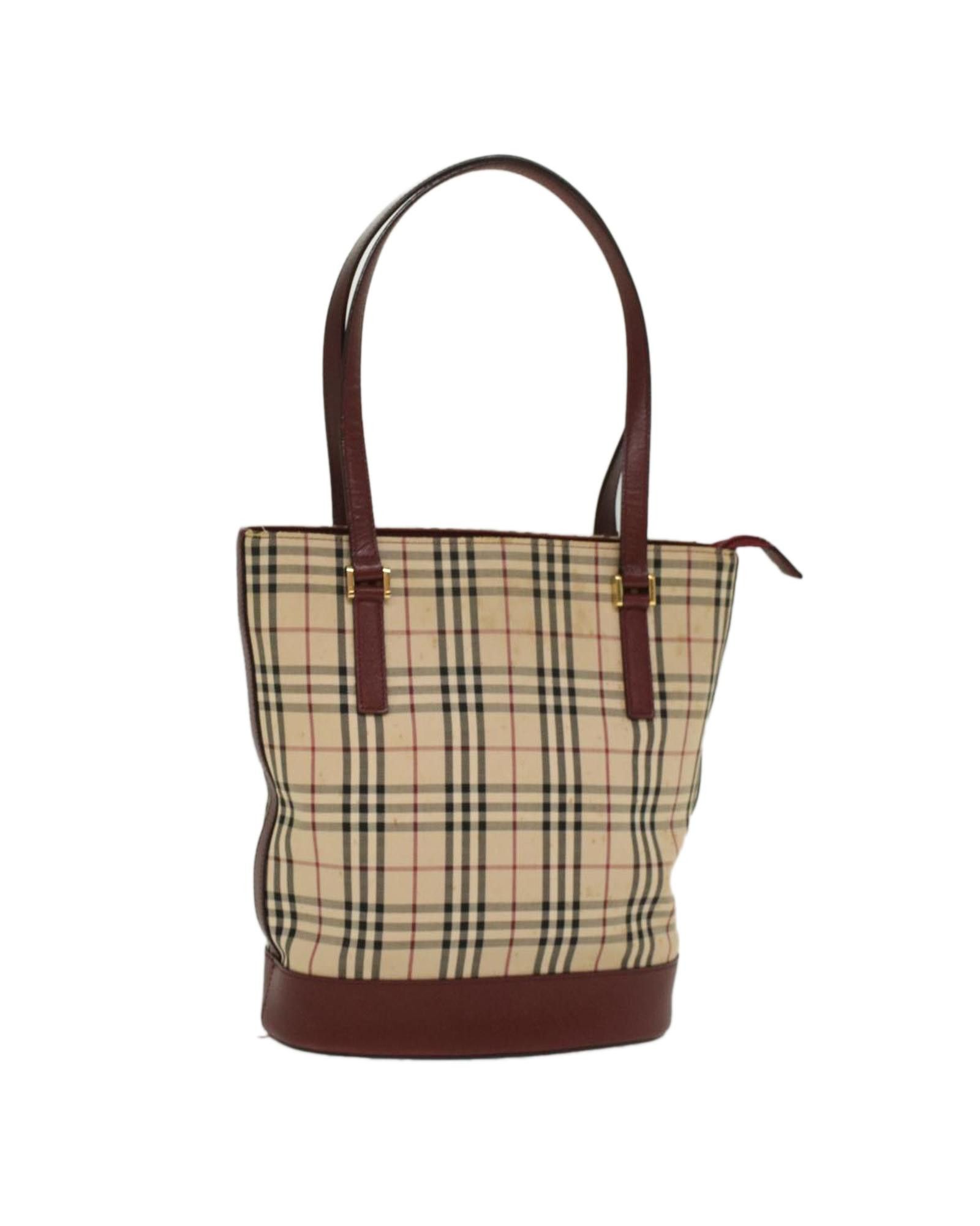 image of Burberry Beige Nylon Shoulder Bag, Women's
