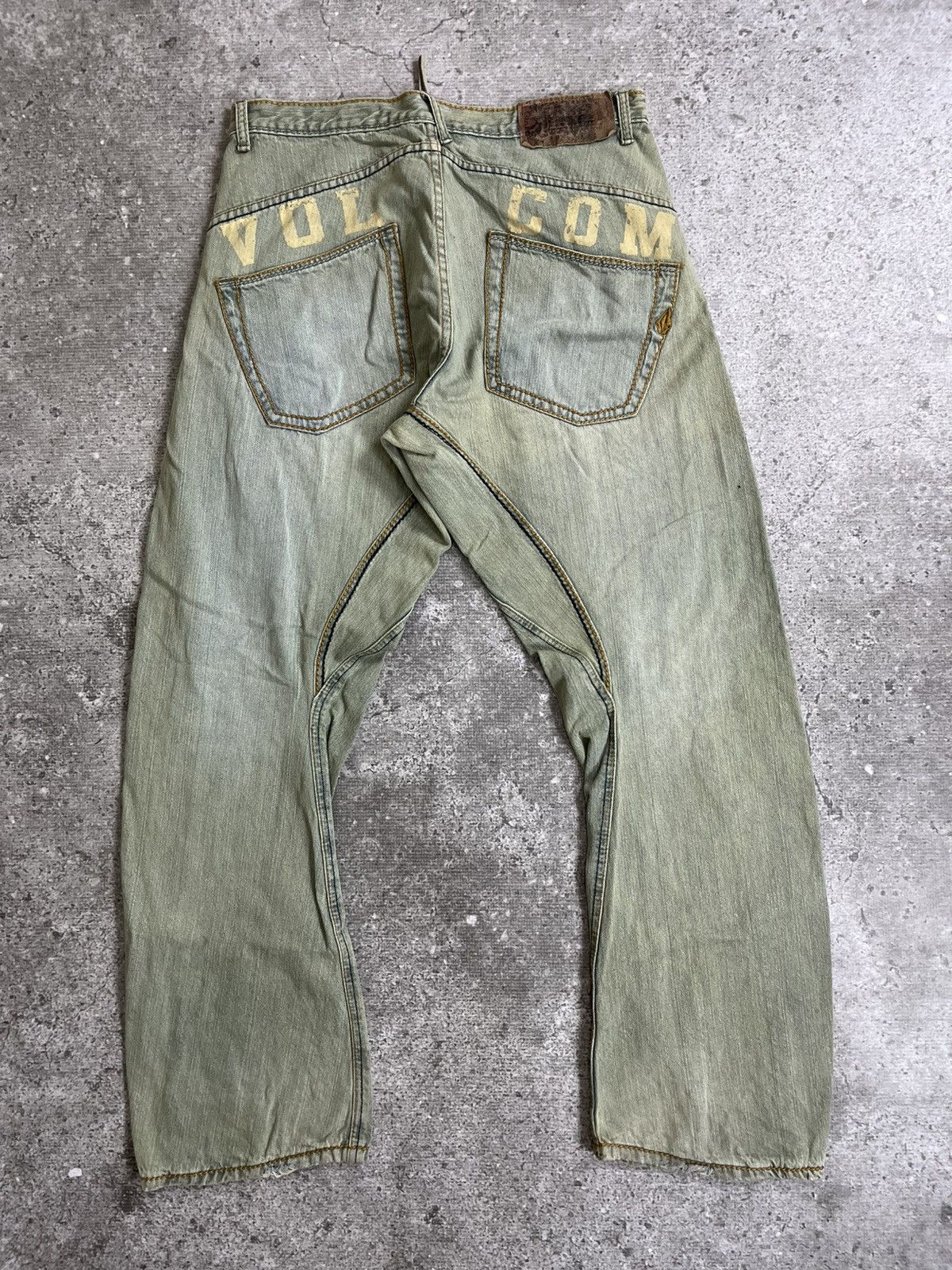 Volcom Vintage Volcom Spellout Baggy Jeans Size US 36 / EU 52 - 1 Thumbnail