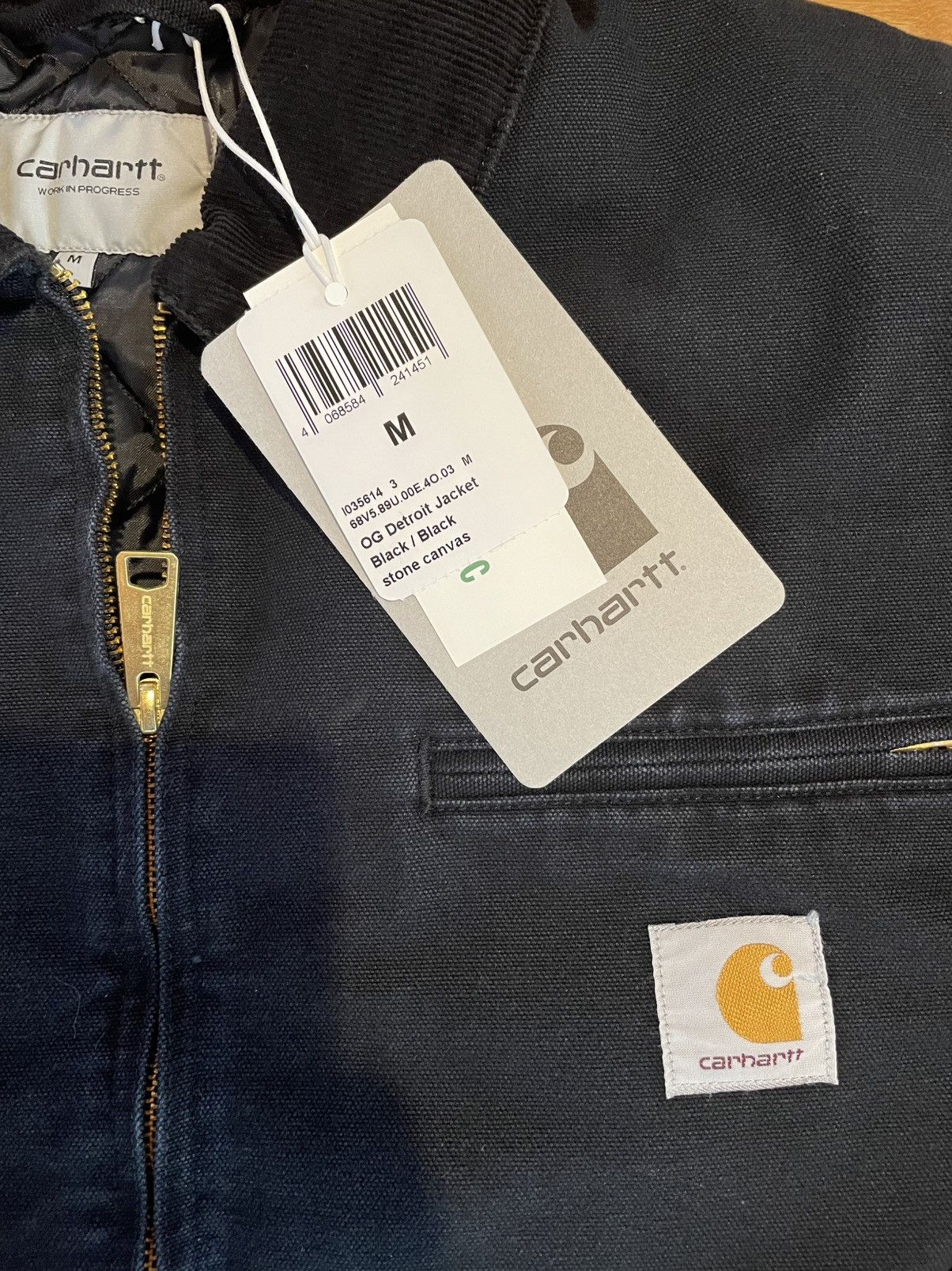 Carhartt Carhartt WIP OG Detroit Jacket (Black) - M Size US M / EU 48-50 / 2 - 6 Thumbnail