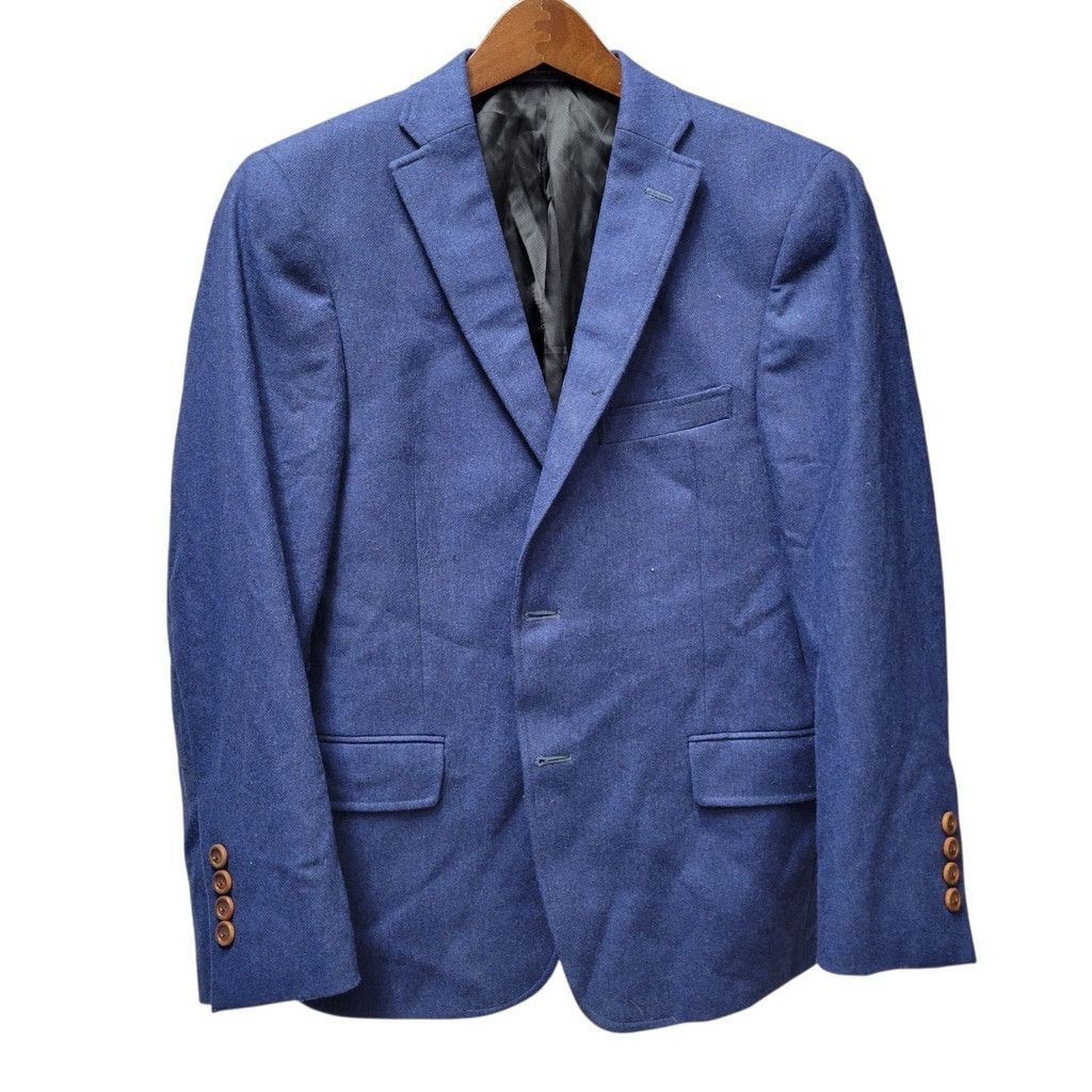 Hart Schaffner Marx Hart Schaffner Marx Shawn Darst Wool Cashmere Sport Coat Size 40S - 1 Thumbnail
