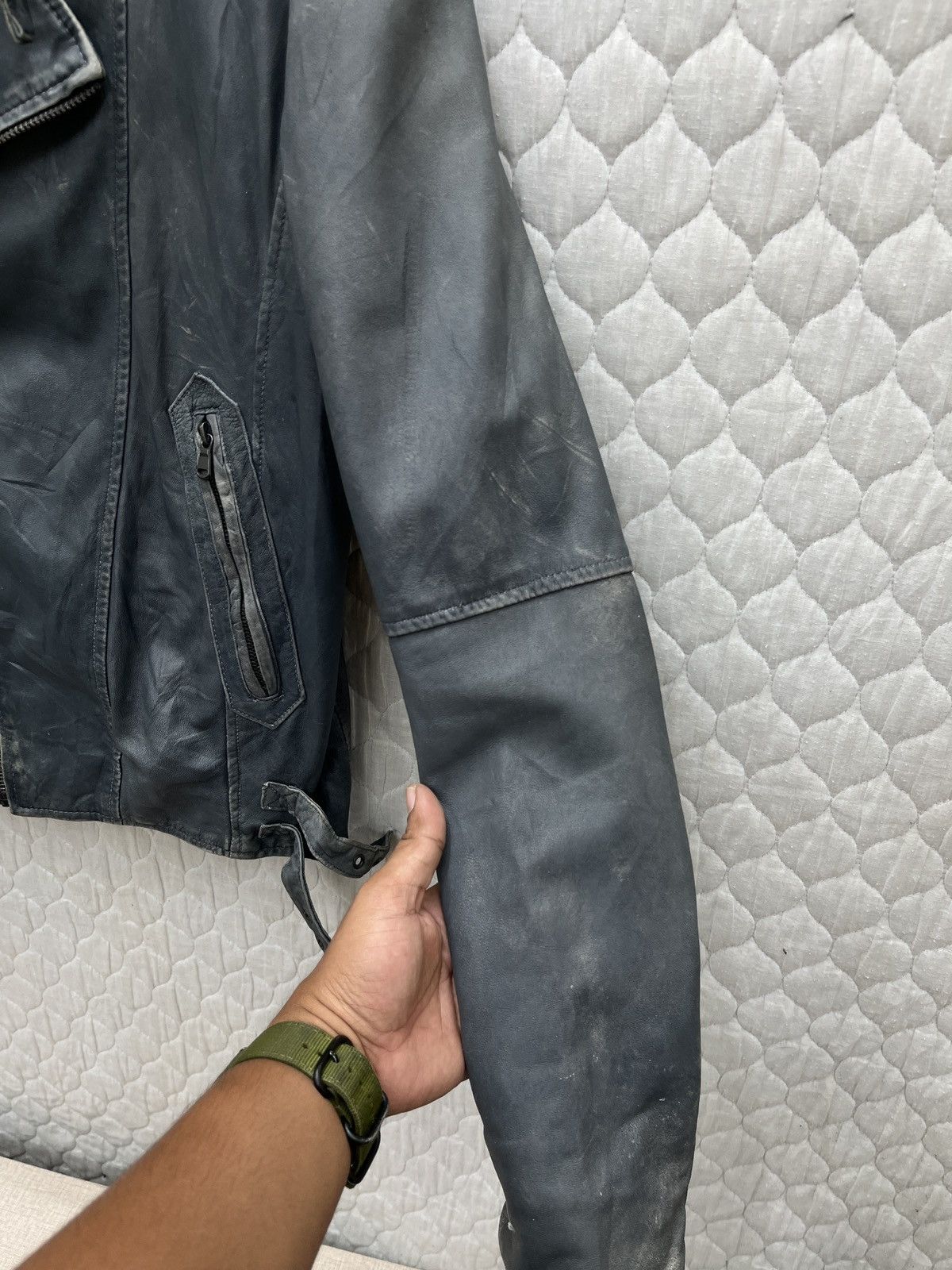 Zara 🔥🔥🔥STEALS ZARA MAN LEATHER JACKET Size US M / EU 48-50 / 2 - 14 Thumbnail