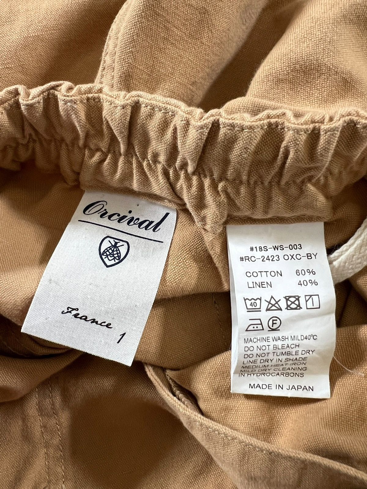 Orcival Orcival France Drawstrings Relaxed Pants Size US 30 / EU 46 - 8 Thumbnail