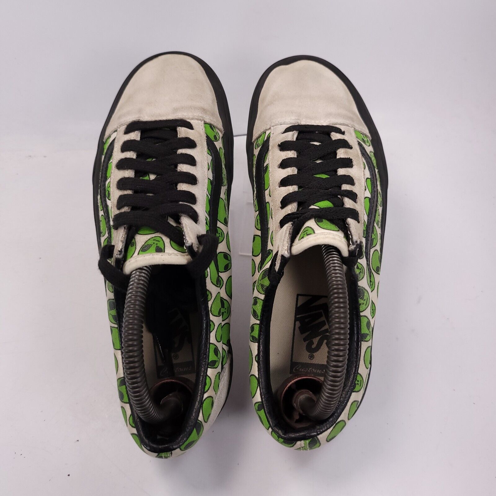 Vans Vans Off the Wall Old Skool Shoe Womens Size 7.5 721454 Gray Size US 7.5 / IT 37.5 - 4 Thumbnail