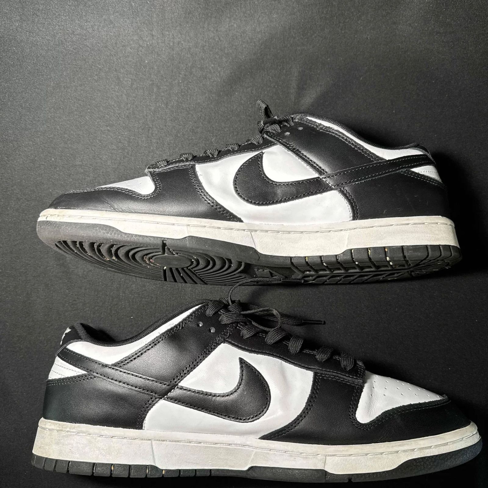 Nike Size 13 - Nike Dunk Low Black White Men's Shoes - Ships Now Size US 13 / EU 46 - 2 Thumbnail