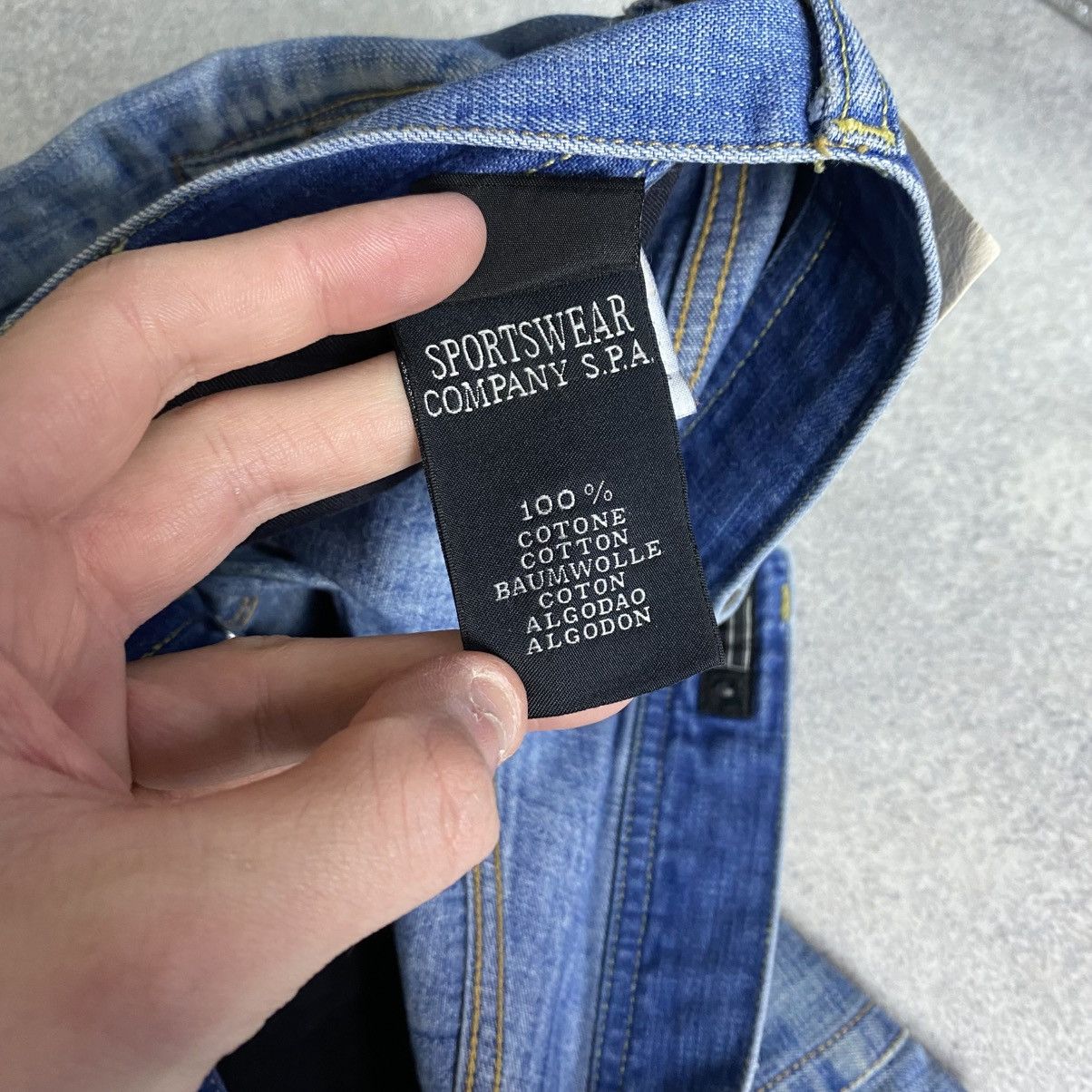 Stone Island Vintage Stone Island Jeans Denim Pants Rare S.I Denims Size US 34 / EU 50 - 12 Thumbnail