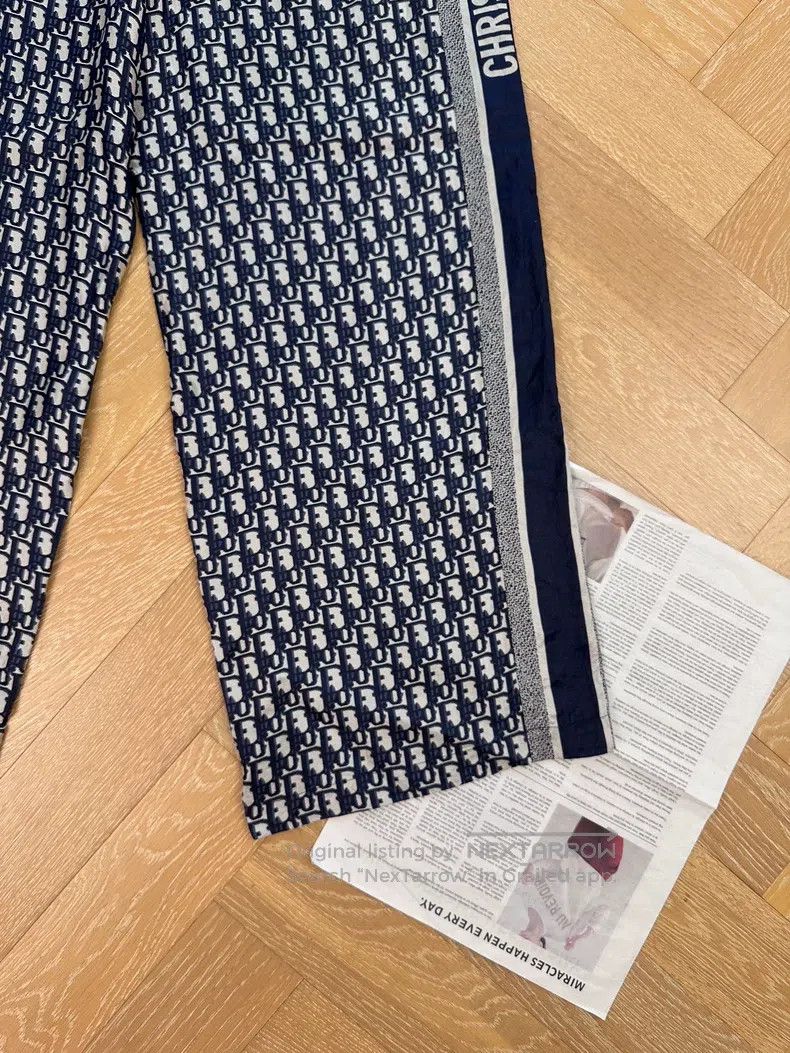 Dior Dior Printed mid-waist elastic straight casual pants Size 42" / US 20 - 3 Thumbnail