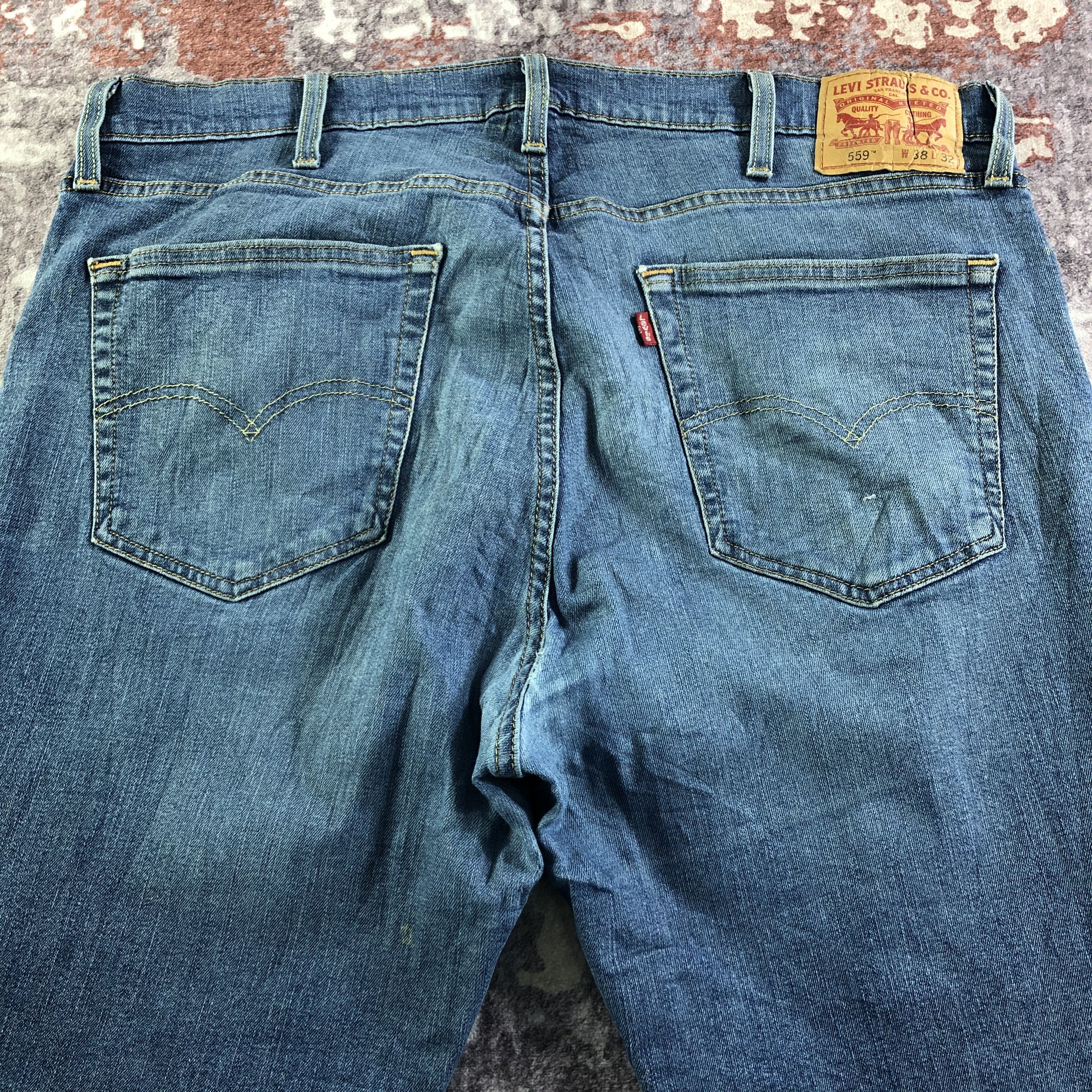 Levi's × Vintage Vintage Blue Wash Levis 559 Jeans-JM3511 Size US 40 / EU 56 - 4 Thumbnail