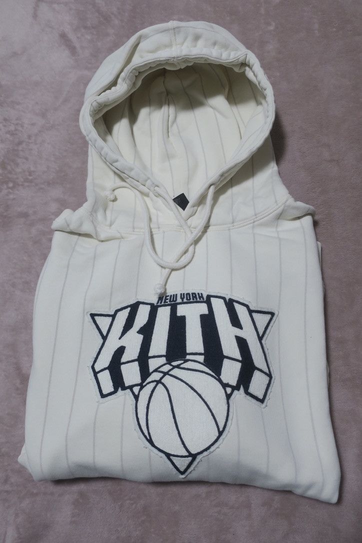 Kith × NBA Kith X New York Knicks NY Pinstripe Williams III Hoodie Size US M / EU 48-50 / 2 - 14 Thumbnail