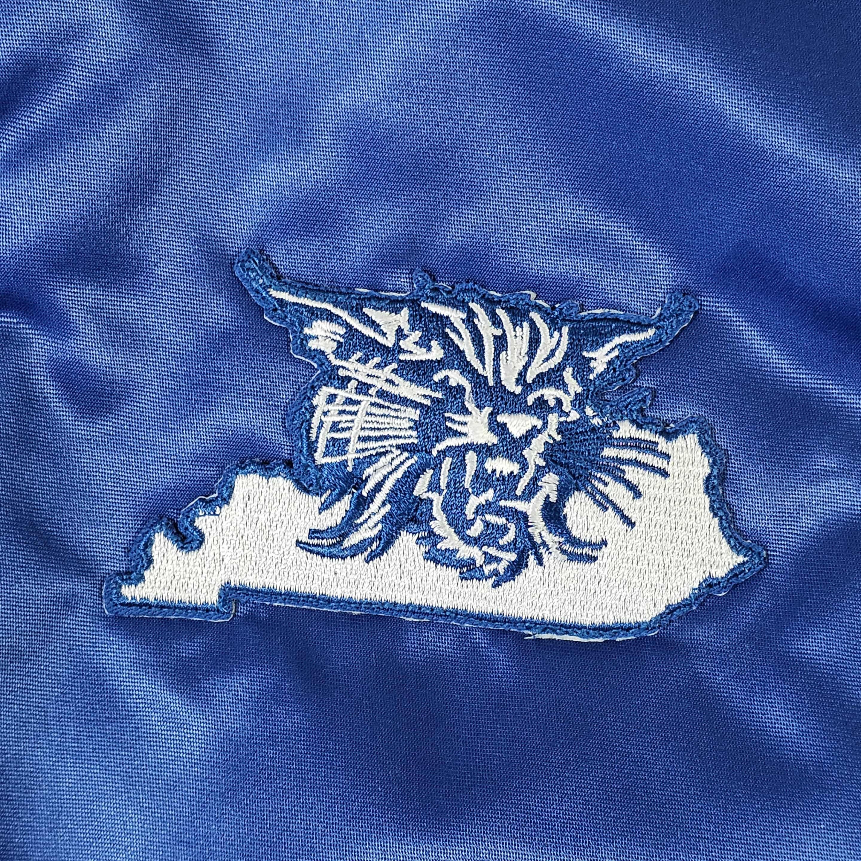 NCAA Kentucky Wildcats Vintage 90s Satin Bomber Jacket Size US XL / EU 56 / 4 - 4 Thumbnail