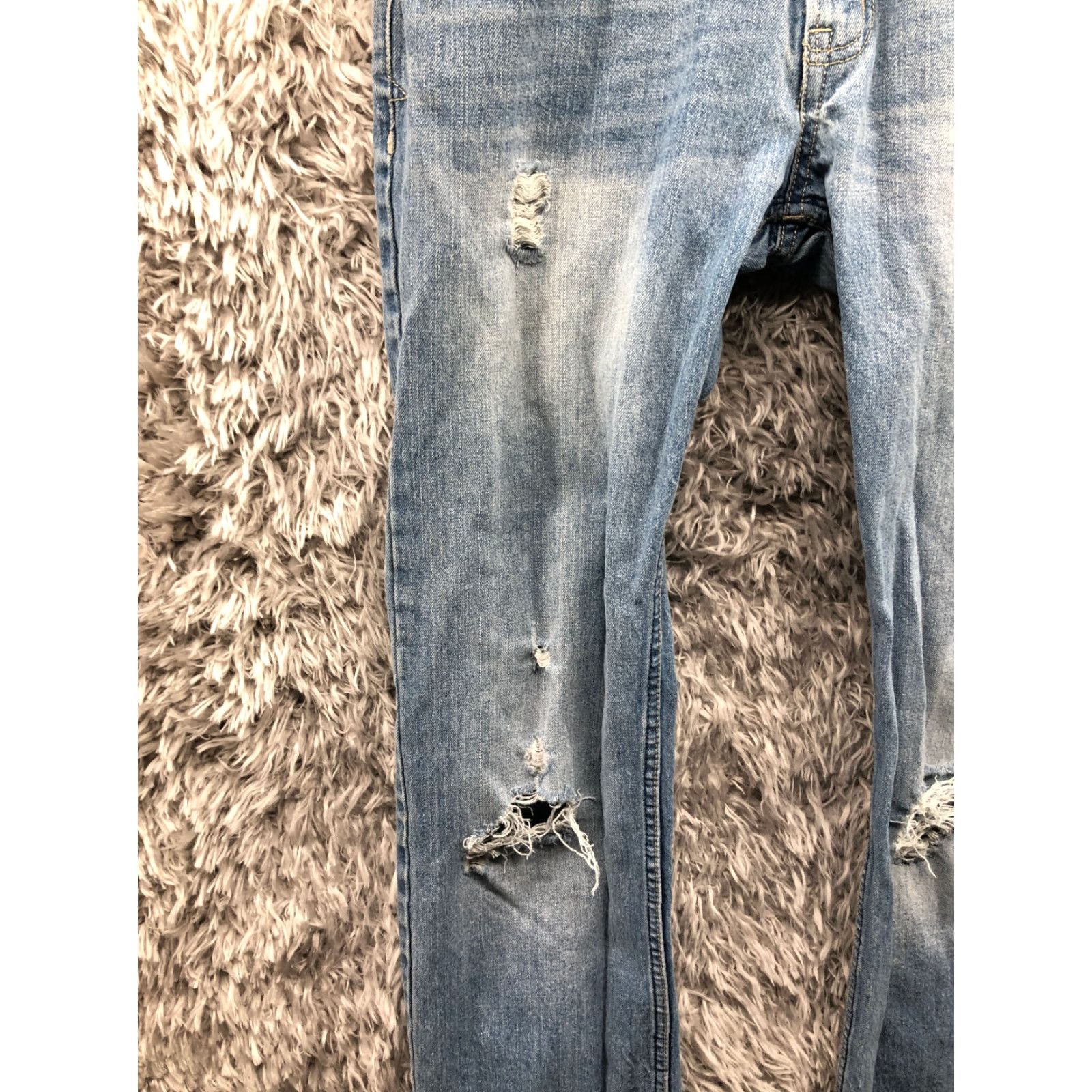 Vintage Aeropostale Jeans Mens Size 33x34 Mid Rise Straight Leg Dark Wash Blue Denim Size US 33 - 5 Thumbnail