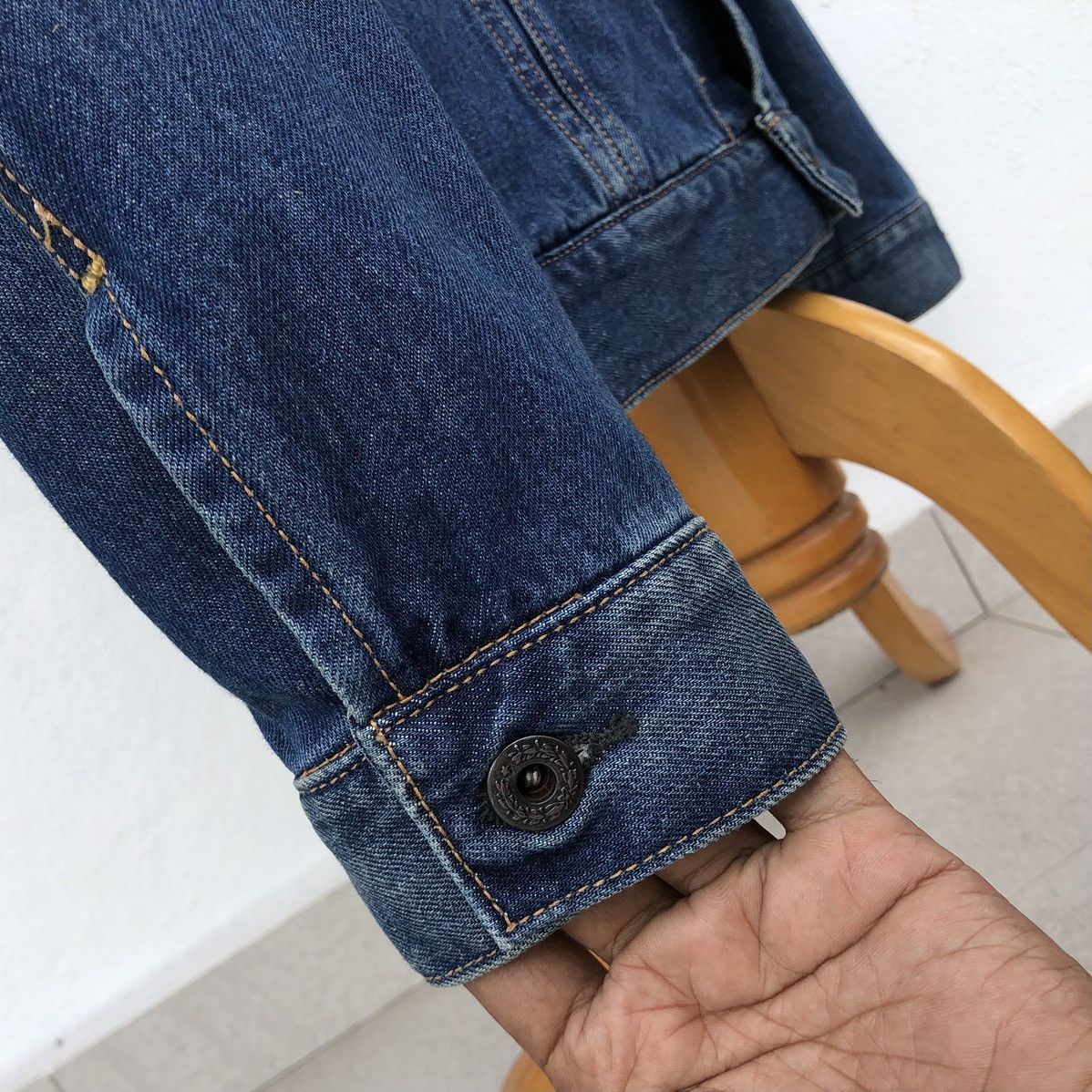 Johnbull Japanese Johnbull Trucker Denim Jacket Size US L / EU 52-54 / 3 - 8 Thumbnail