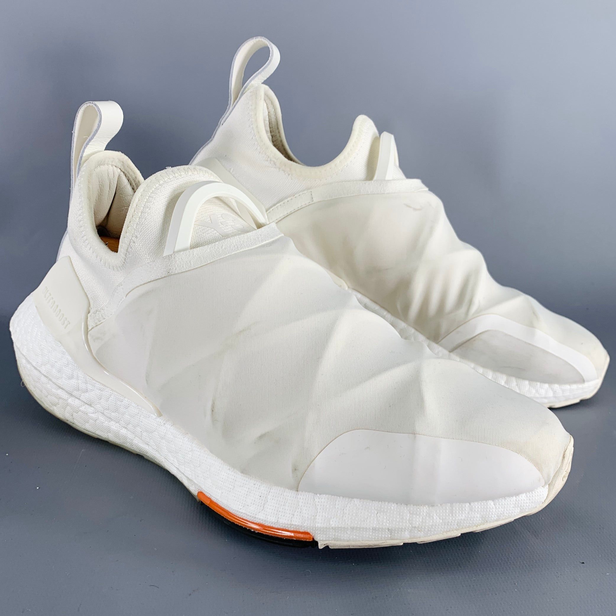 Y-3 Size 9 - adidas Y-3 Shiku Run Low Black Cream White