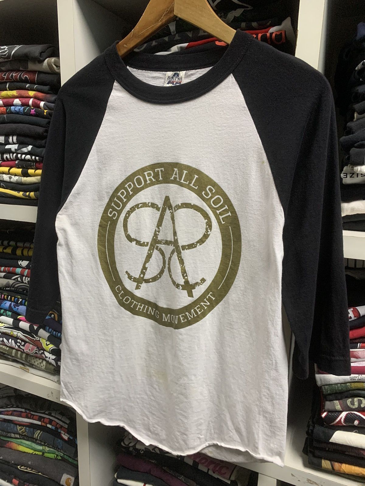 Alstyle × Vintage Vintage Support All Soil Shirt Size US S / EU 44-46 / 1 - 5 Thumbnail