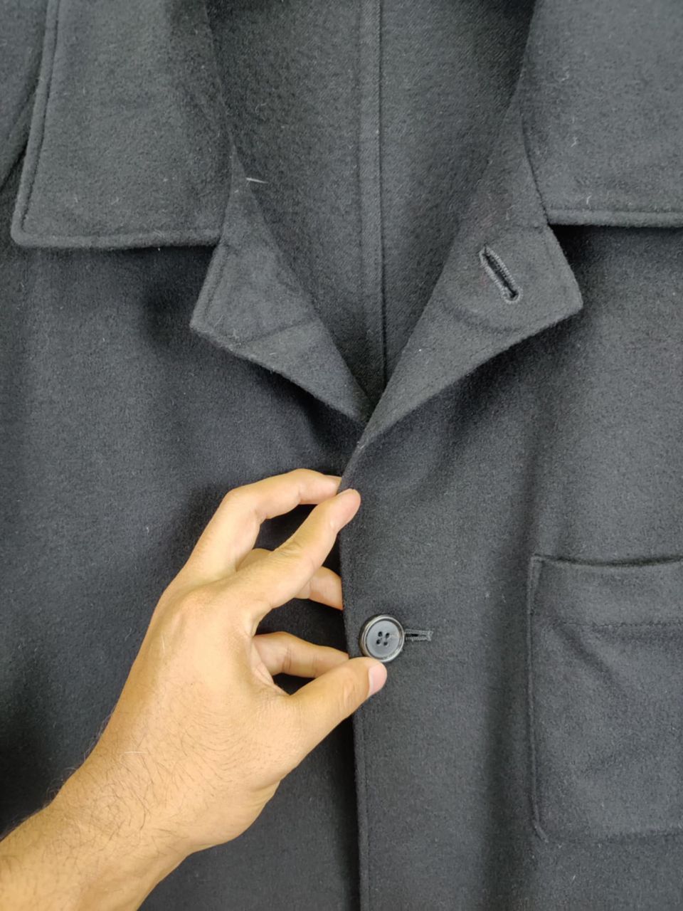 Y's for Men Y's For Men Yohji Yamamoto Wool French Work Jacket Size US L / EU 52-54 / 3 - 10 Thumbnail