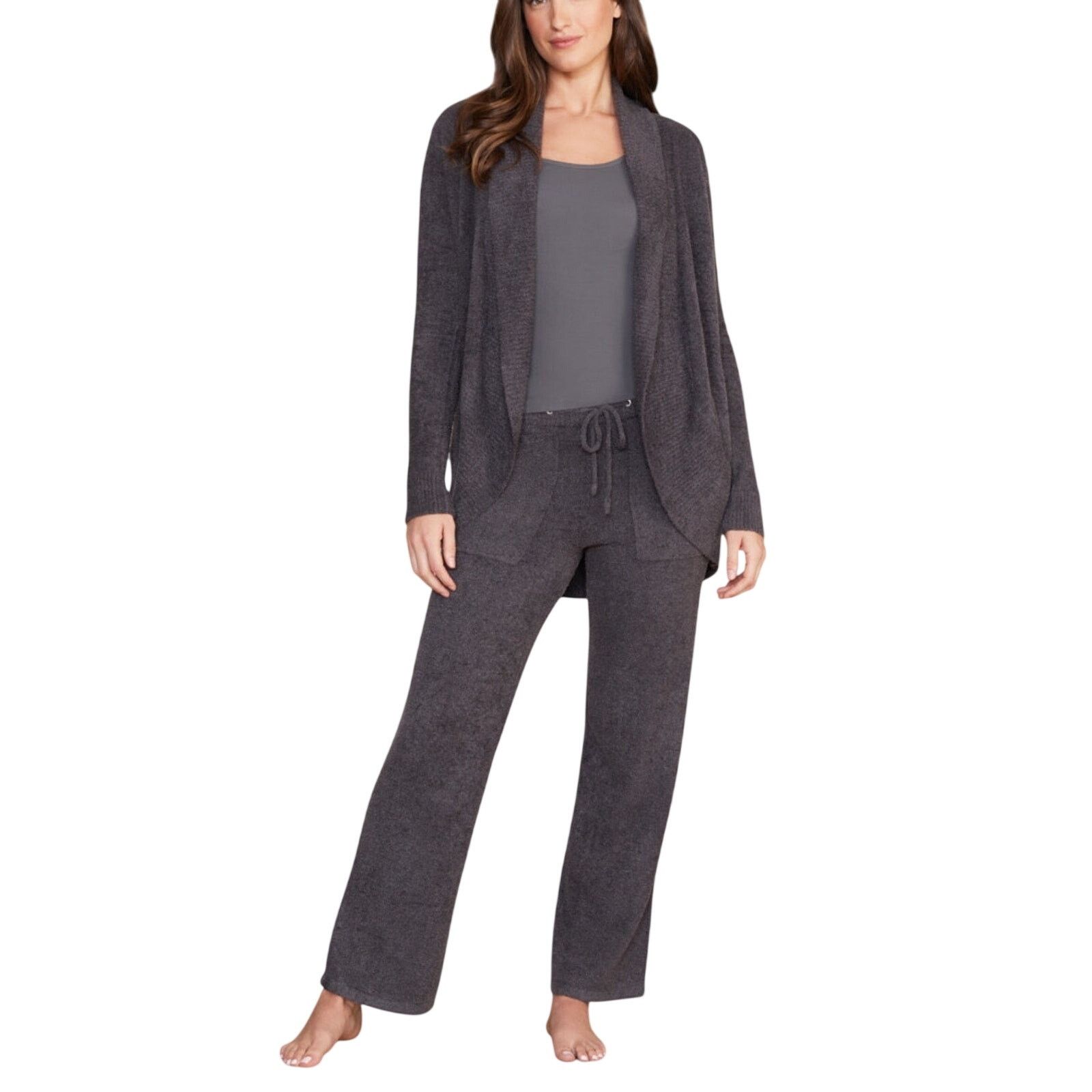 Other Barefoot Dreams Cozy Chic Lite Open Front Cardigan Soft Size M / US 6-8 / IT 42-44 - 5 Thumbnail