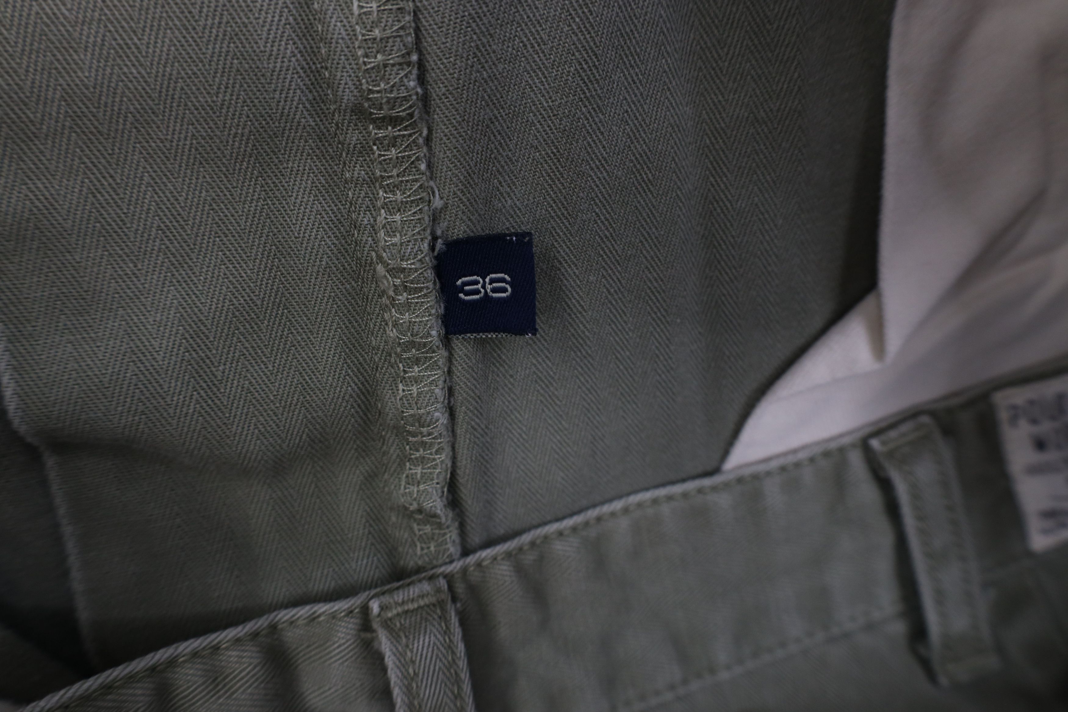 Ralph Lauren Vintage 90s Polo Sport Ralph Lauren HBT Workwear Shorts Size US 36 / EU 52 - 7 Thumbnail