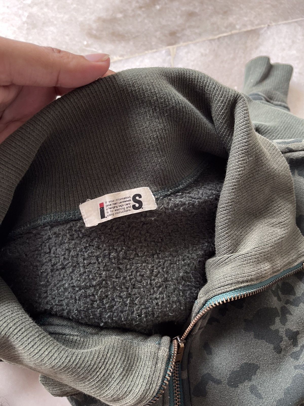 Issey Miyake × Tsumori Chisato 80s Issey Miyake Small Part Polo Sweatshirt Size US M / EU 48-50 / 2 - 12 Thumbnail