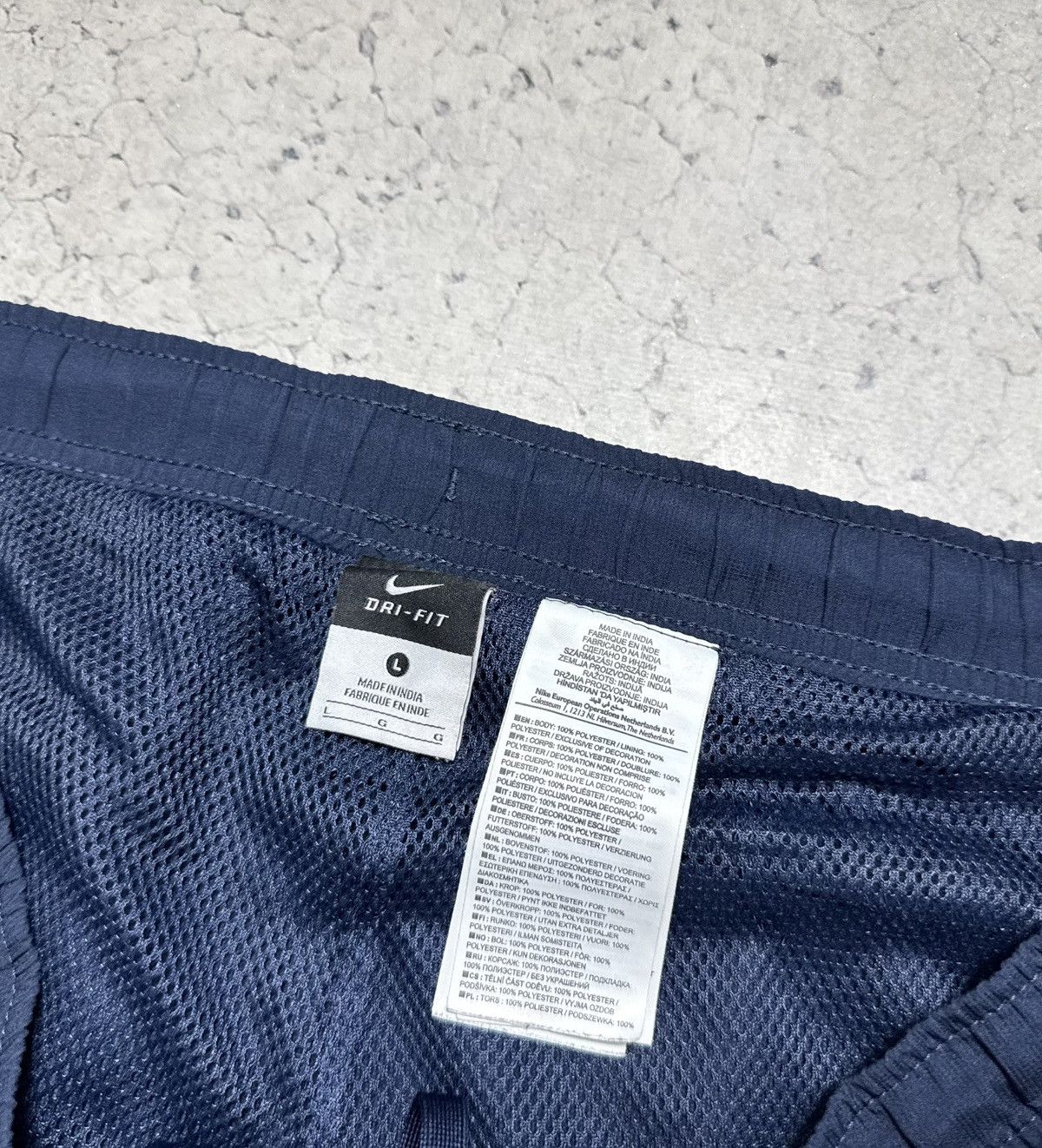 Nike Nike Vintage Baggy Track Pants Drill Swoosh Y2K Blue Size US 34 / EU 50 - 6 Thumbnail