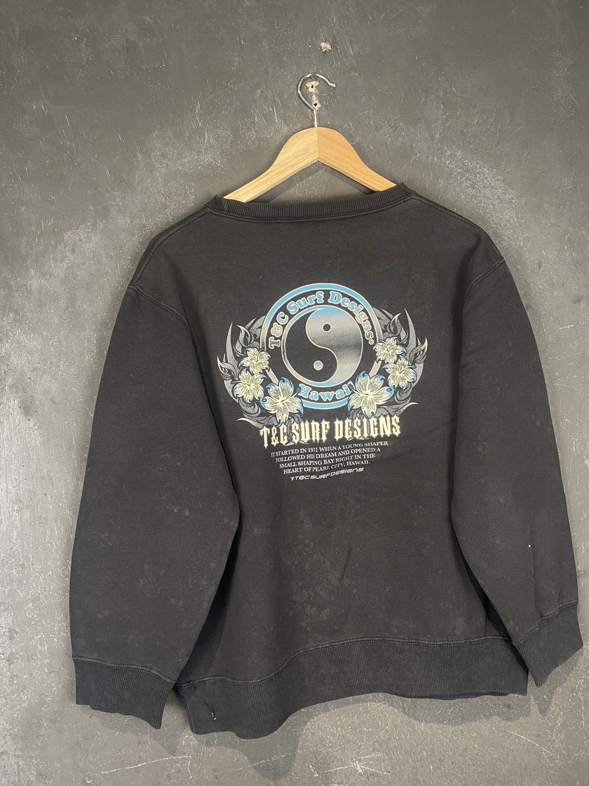 Other y2k T&C Surf Tattoo Poem Boxy Crewneck Size US M / EU 48-50 / 2 - 3 Thumbnail