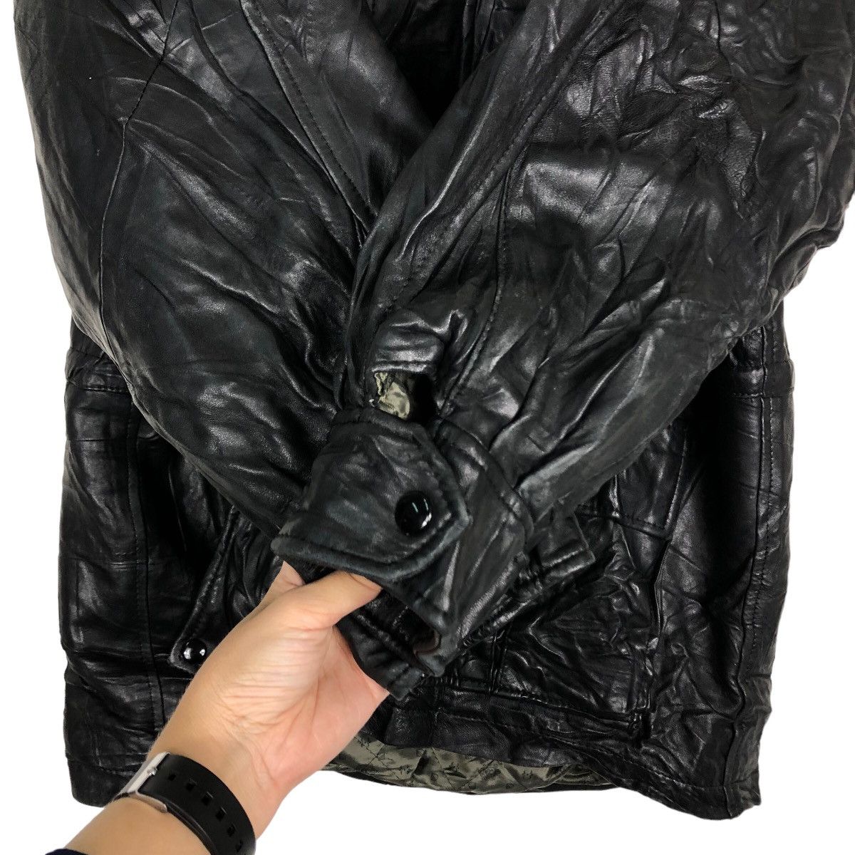 Japanese Brand 🔥Vtg Genuine Leather Jacket Australian Leather Company Size US M / EU 48-50 / 2 - 13 Thumbnail