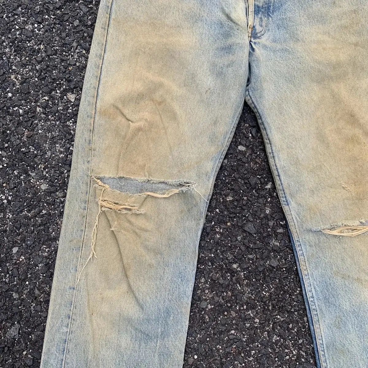 Levi's 💥STEALS💥 Vintage Levi’s Rusty Dirty Distressed Denim Pants Size US 29 - 5 Thumbnail
