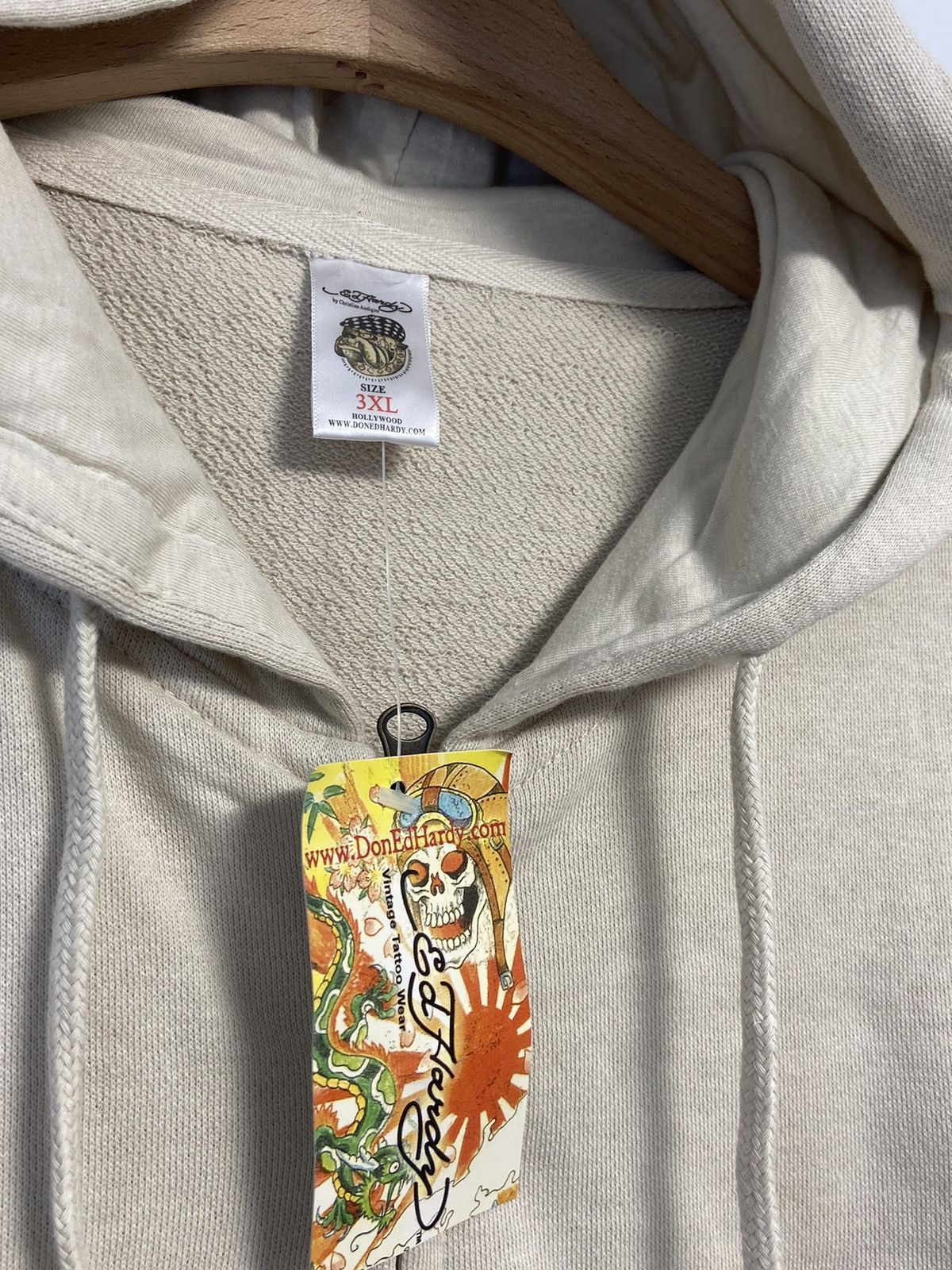 Ed Hardy Ed hardy by Christian Audigier Hoodie Zip Y2K style Size US XXL / EU 58 / 5 - 16 Thumbnail