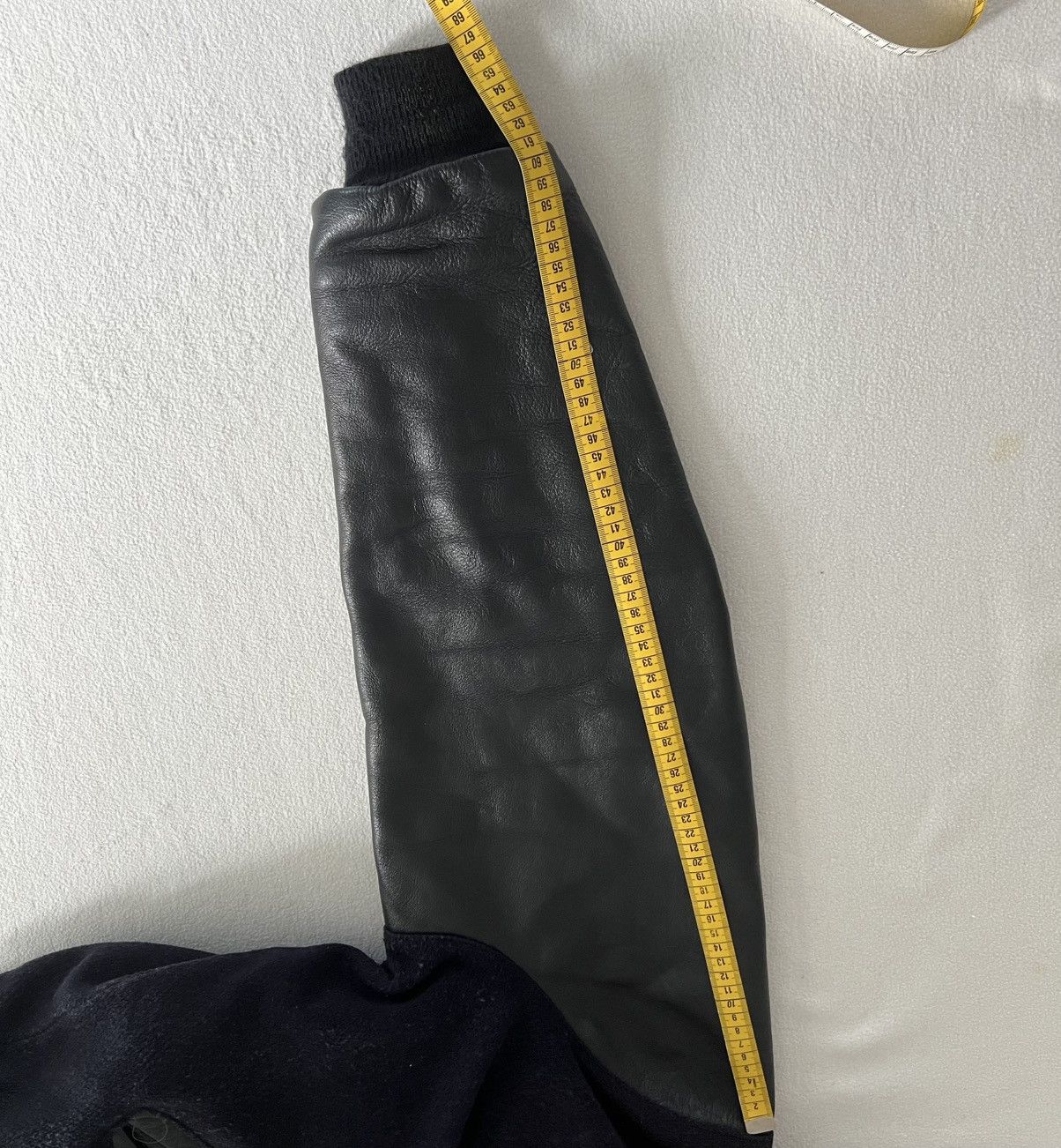 Delong Vintage Varsity / Leather Jacket Size US S / EU 44-46 / 1 - 12 Thumbnail