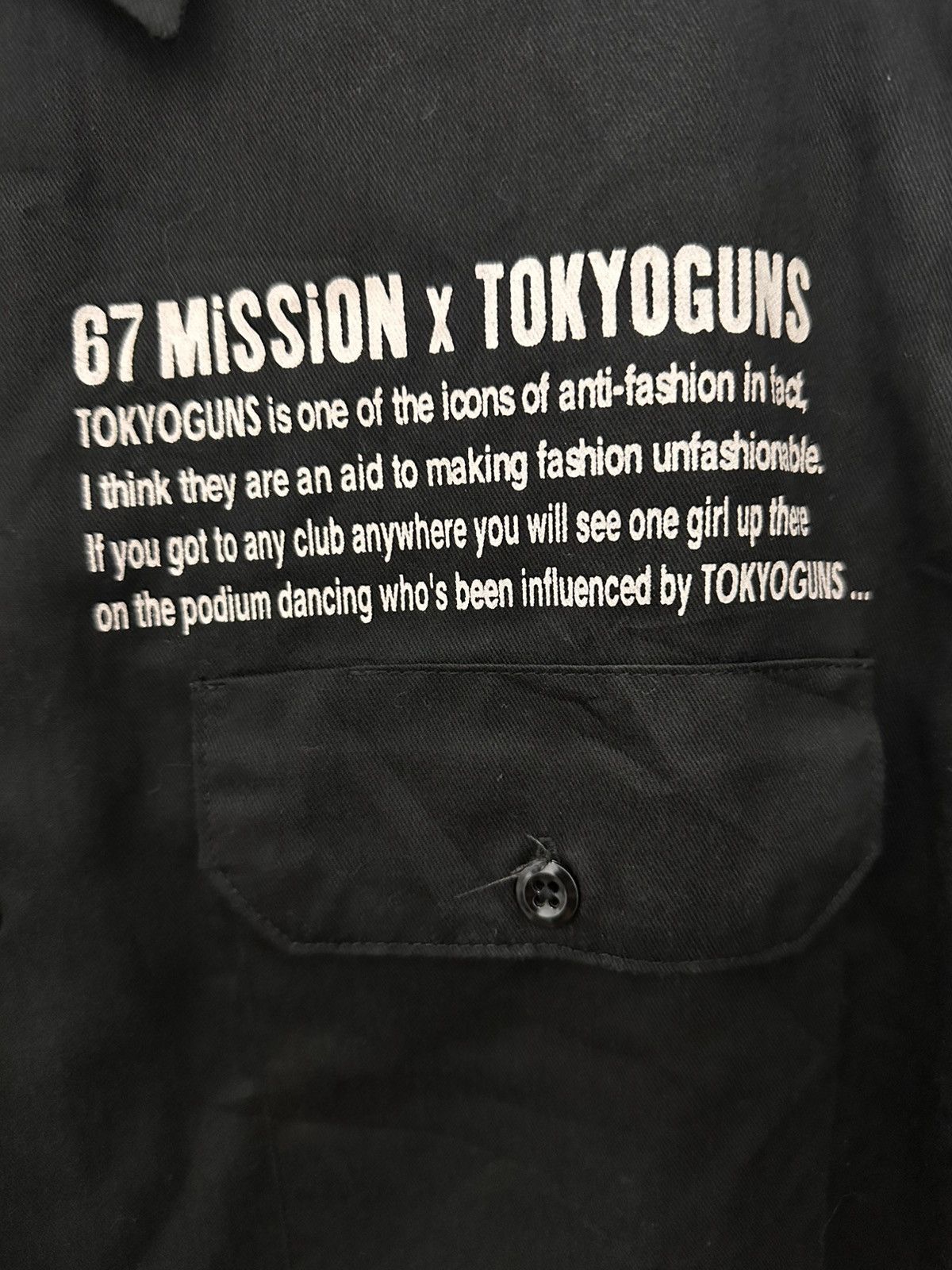 Dickies Dickies X 67 Mission X TokyoGuns Black Workwear Shirt Size US L / EU 52-54 / 3 - 5 Thumbnail