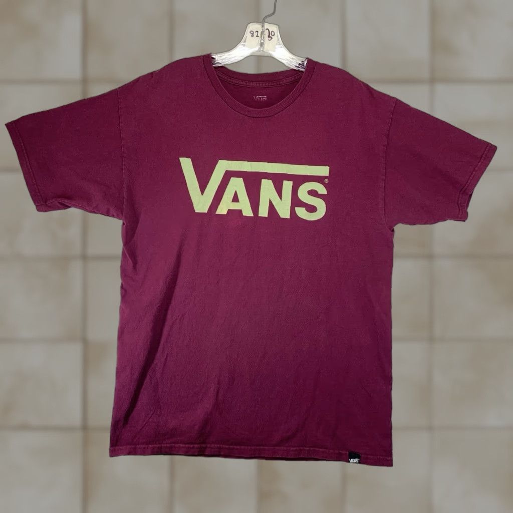 Vans 90s Vans Vintage Big Logo Crew Neck T Shirt | Grailed