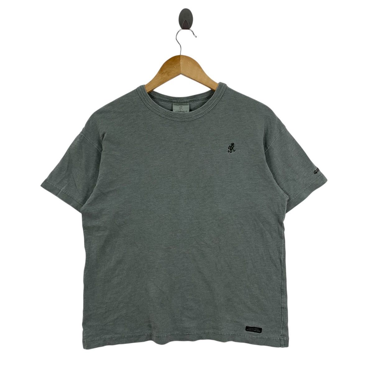 Gramicci GRAMICCI Denim Dungaree Short Sleeve Tshirt Size US S / EU 44-46 / 1 - 2 Thumbnail