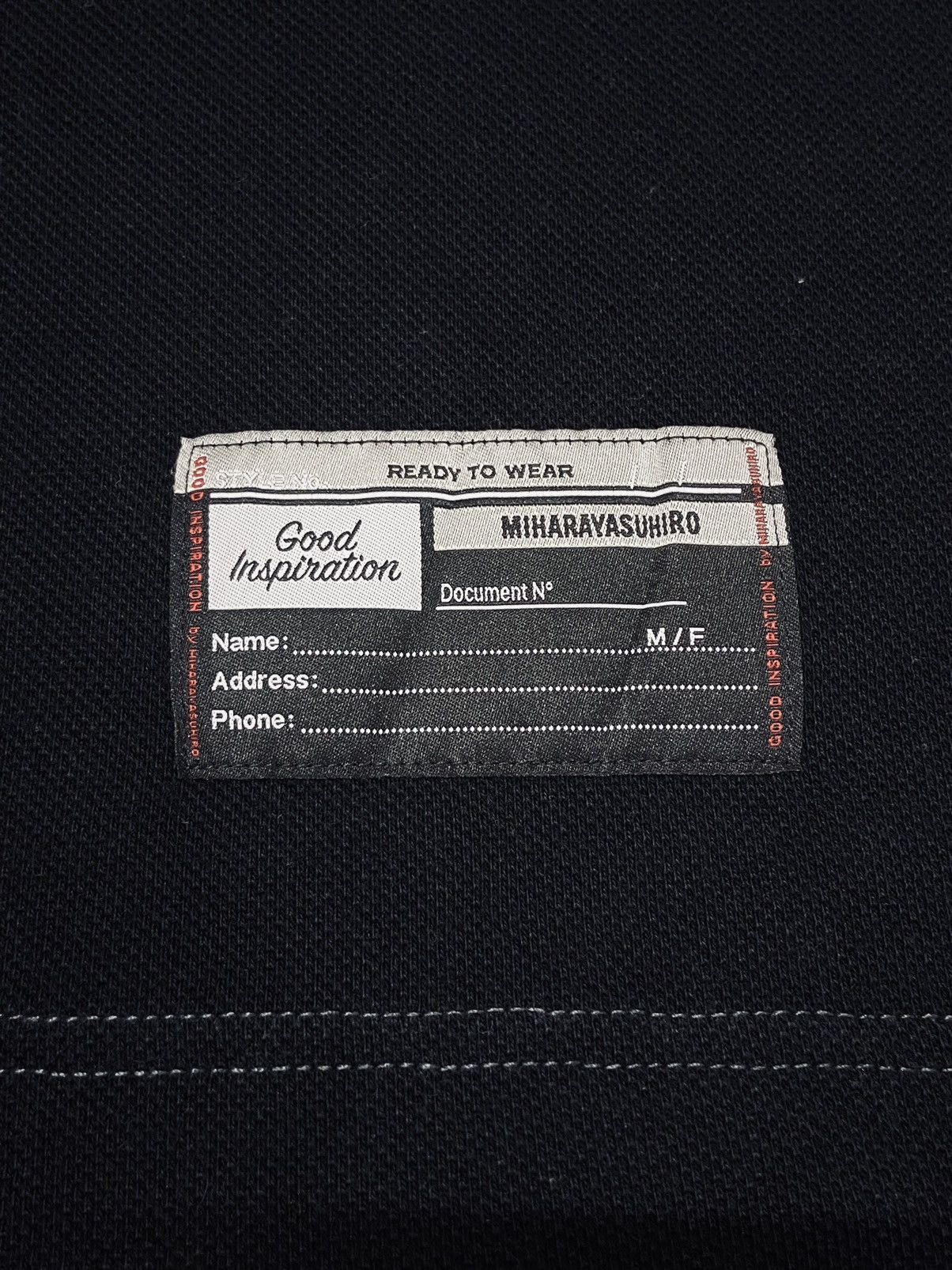 Maison MIHARA YASUHIRO MIHARA YASUHIRO : GOOD INSPIRATION TEE Size US L / EU 52-54 / 3 - 12 Thumbnail