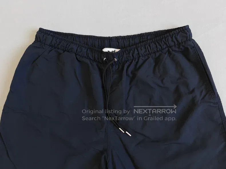 Hermes Hermes size L Men's Casual Sport Shorts, Navy Blue, 100% Ny Size US 27 - 2 Thumbnail