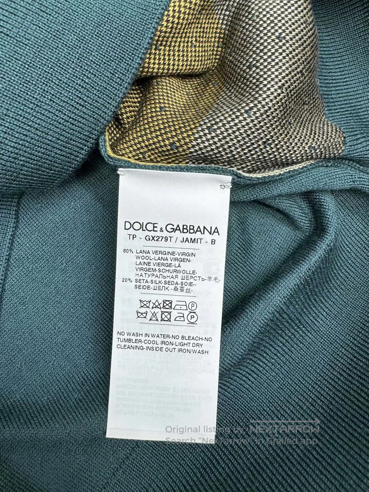 Dolce & Gabbana Dolce&Gabbana Wool Silk Knit Sweater. Size US S / EU 44-46 / 1 - 6 Thumbnail