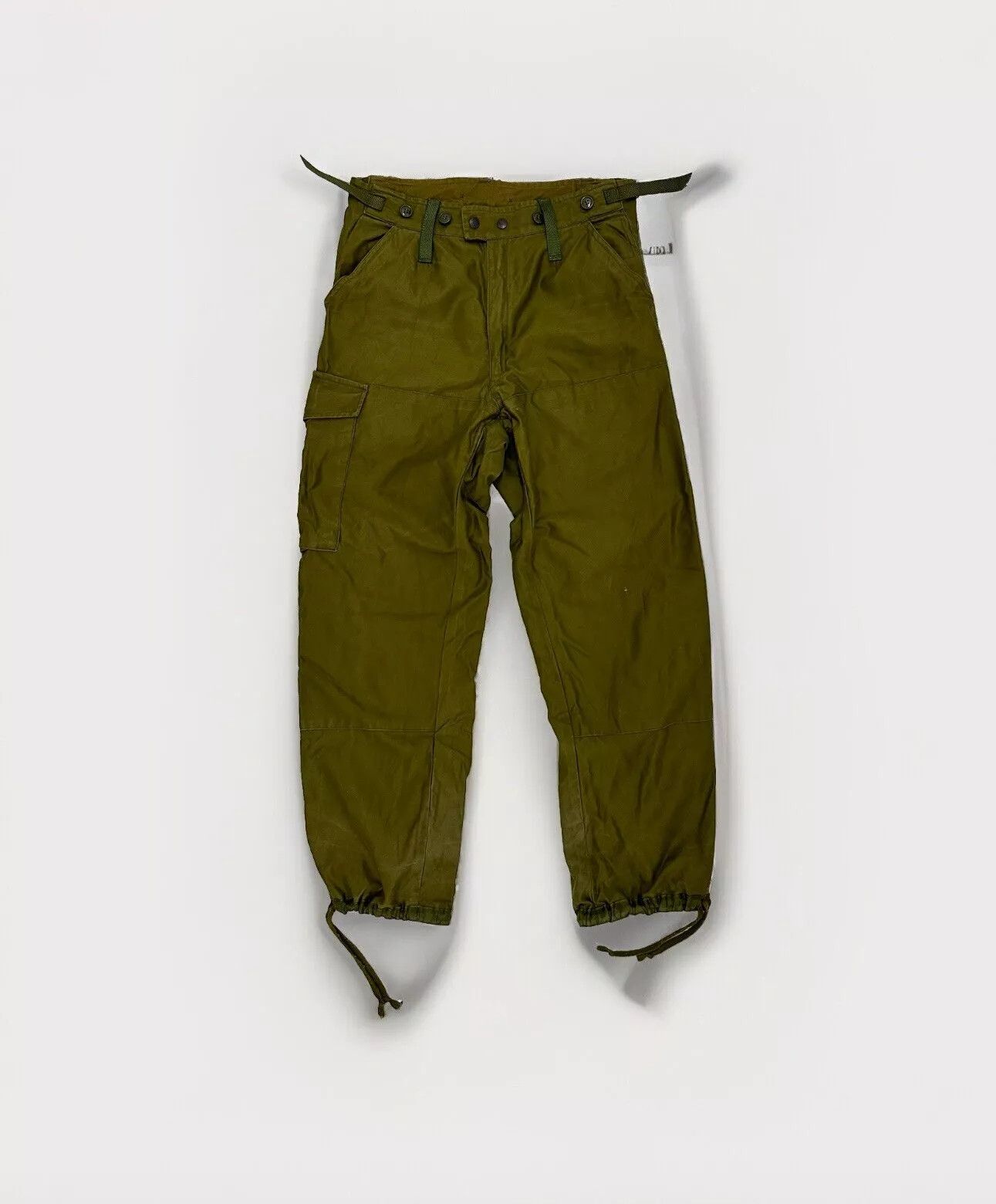 Vintage Army Pants Cargo Japanise Style Stripe 2000s Y2k