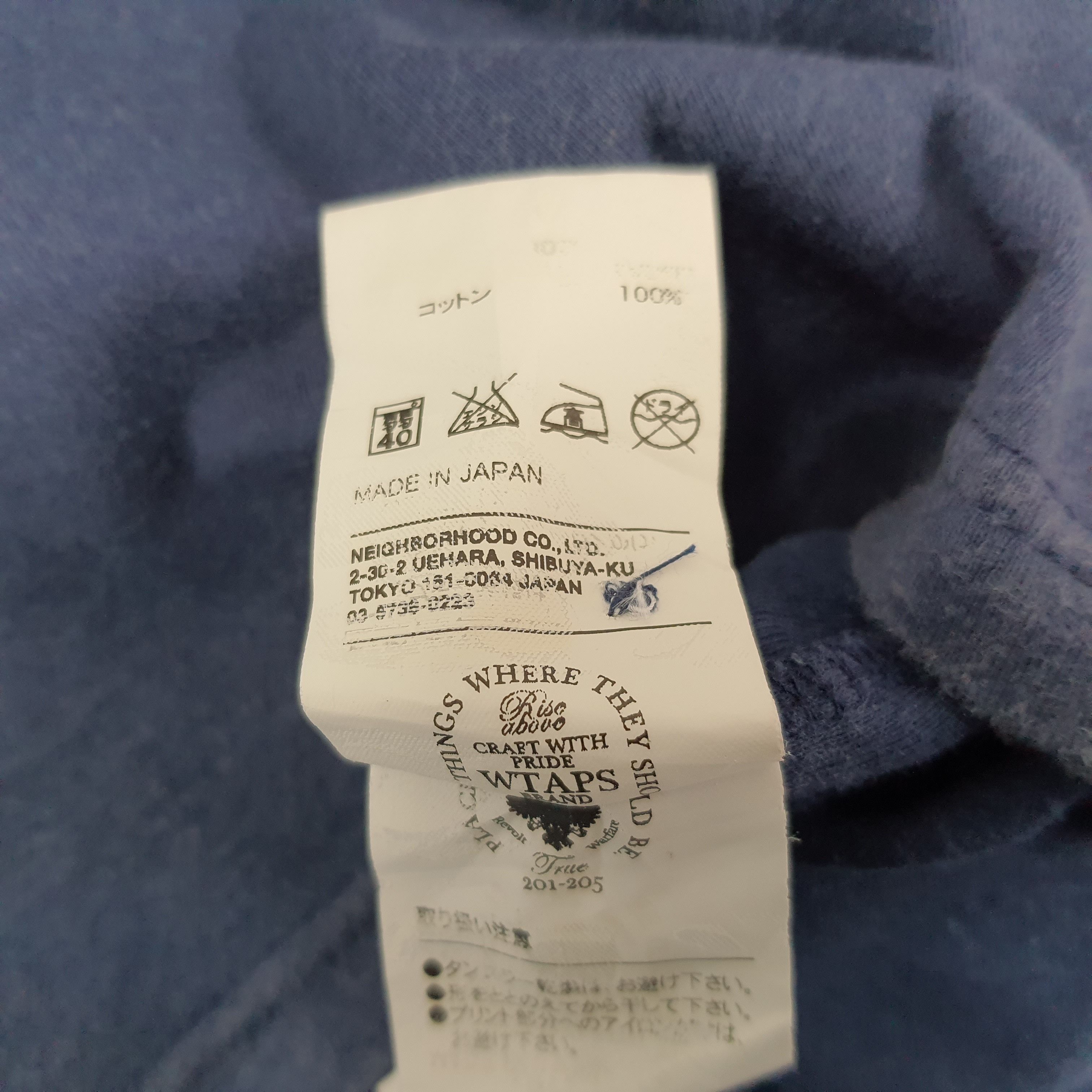 Japanese Brand × Vintage × Wtaps Vintage WTAPS 23 Japanese Streetwear Brand Polo Shirt Size US L / EU 52-54 / 3 - 11 Thumbnail
