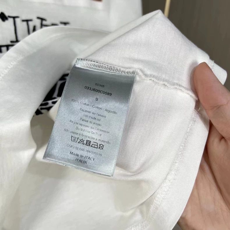 Dior Dior Stussy Embroidered Short Sleeve TShirt-2506 Size US S / EU 44-46 / 1 - 6 Thumbnail
