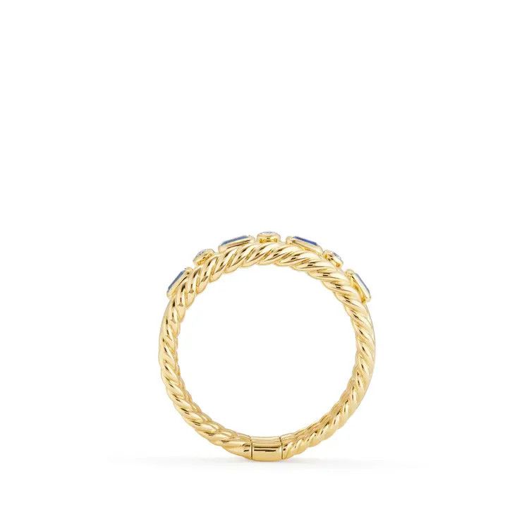 David Yurman o1s1wg111025 R13874D /Size 8 / Three Row Ring in Golden Size ONE SIZE - 3 Thumbnail