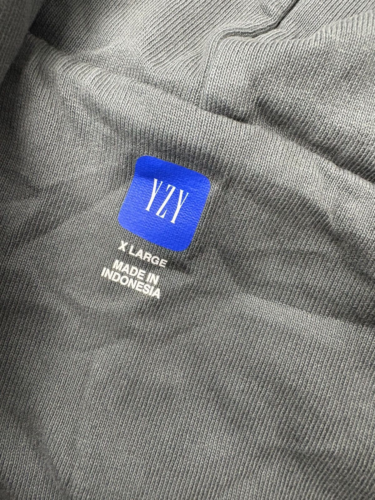 Balenciaga × Gap × Kanye West YZY x GAP Zip up Hoodie Poetic Grey XL Size US XL / EU 56 / 4 - 6 Thumbnail