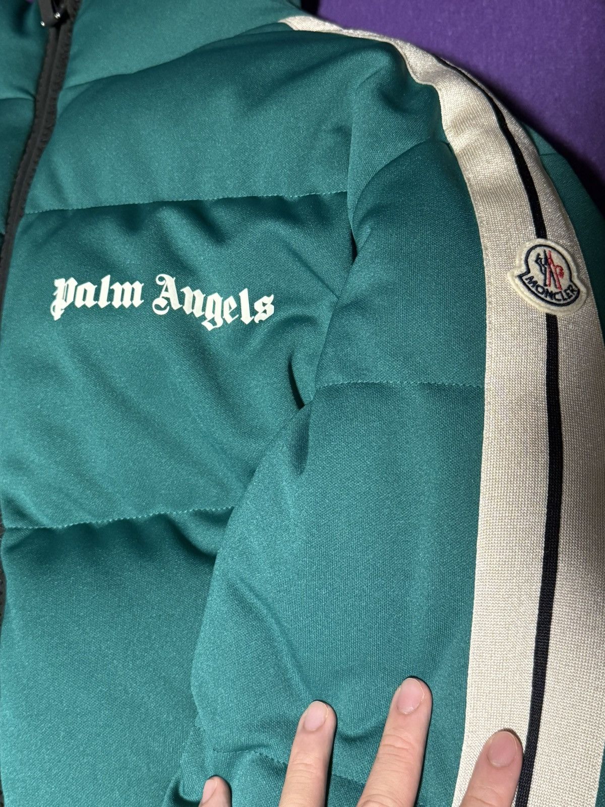 Moncler Genius Moncler X Palm Angels Down Jacket Size US XS / EU 42 / 0 - 3 Thumbnail