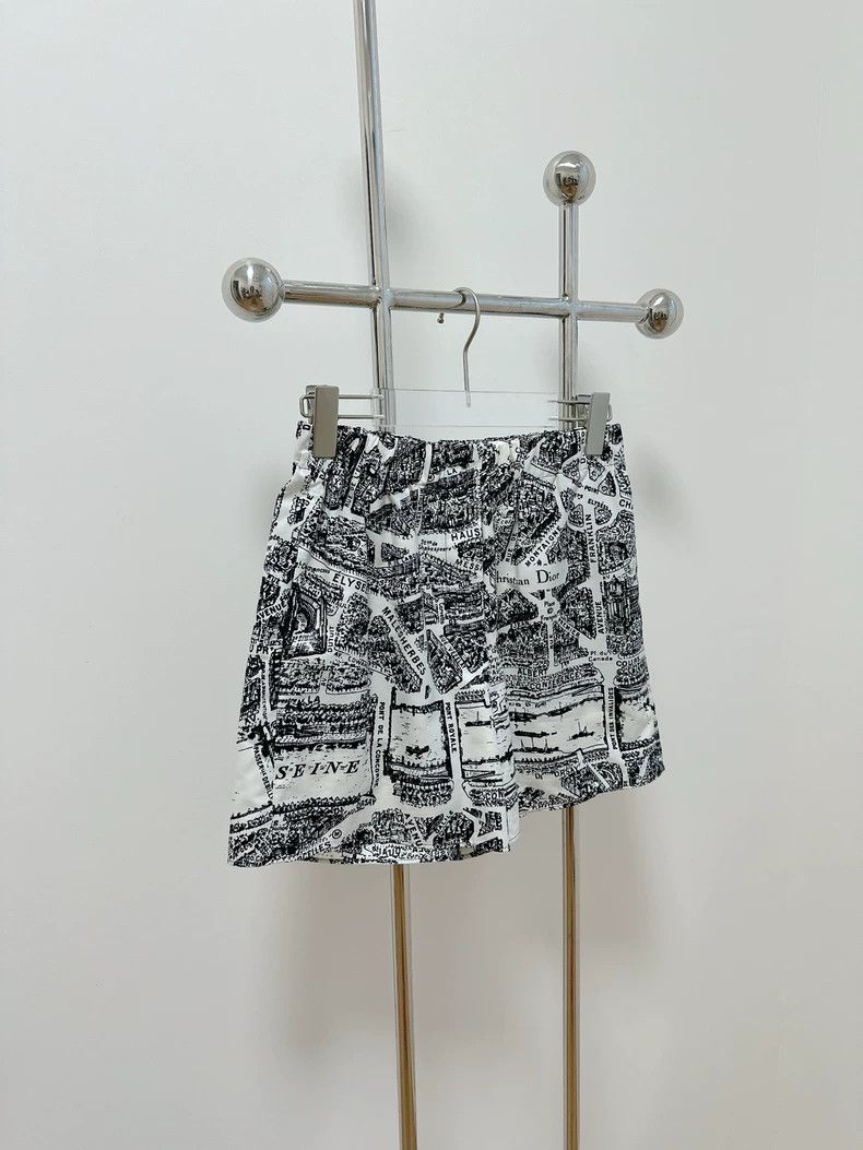Dior Dior Paris map printed shorts Size 42" / US 20 - 3 Thumbnail