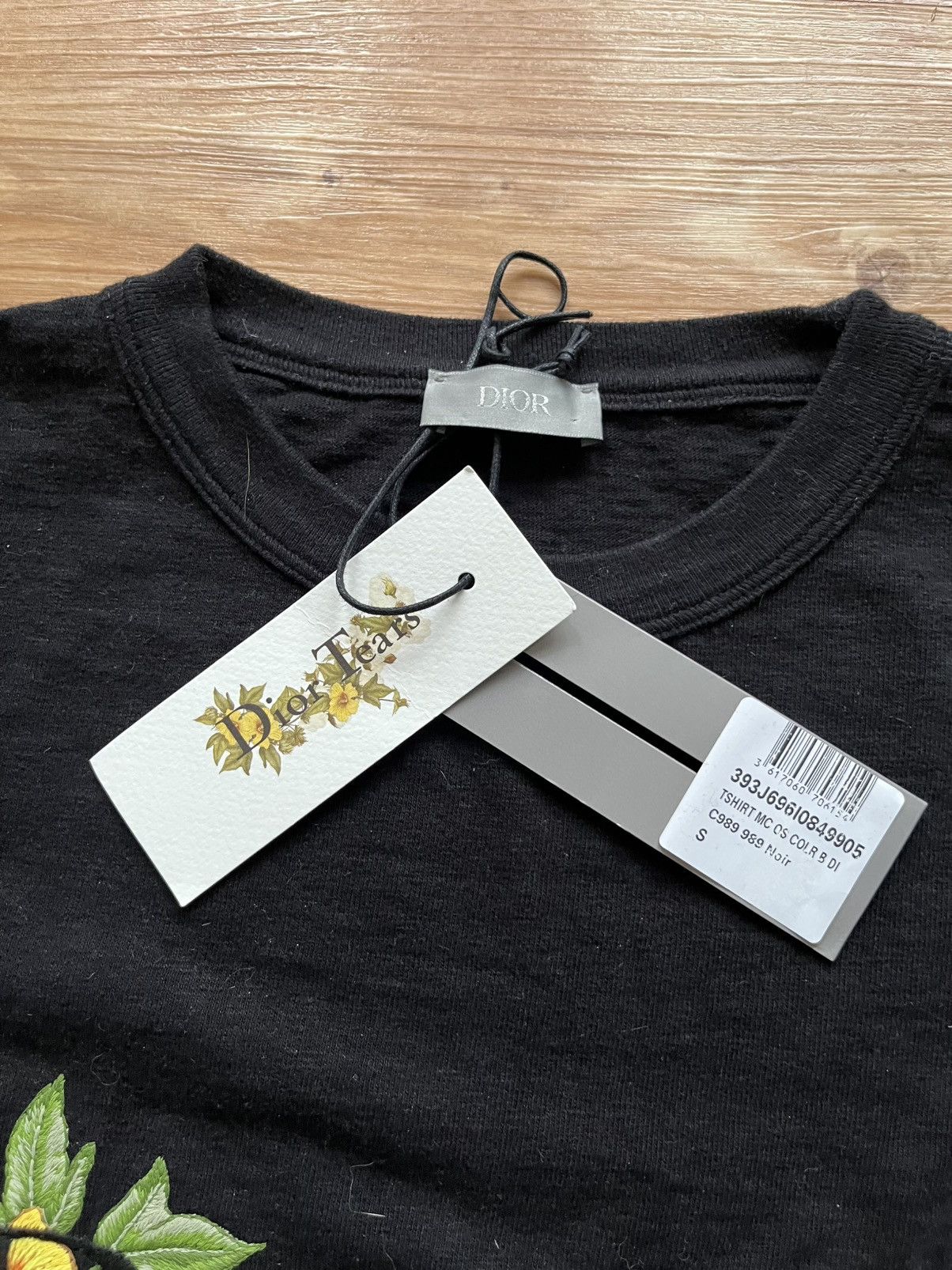 DENIM TEARS × Dior tee shirt Dior Tears black Size US S / EU 44-46 / 1 - 3 Thumbnail