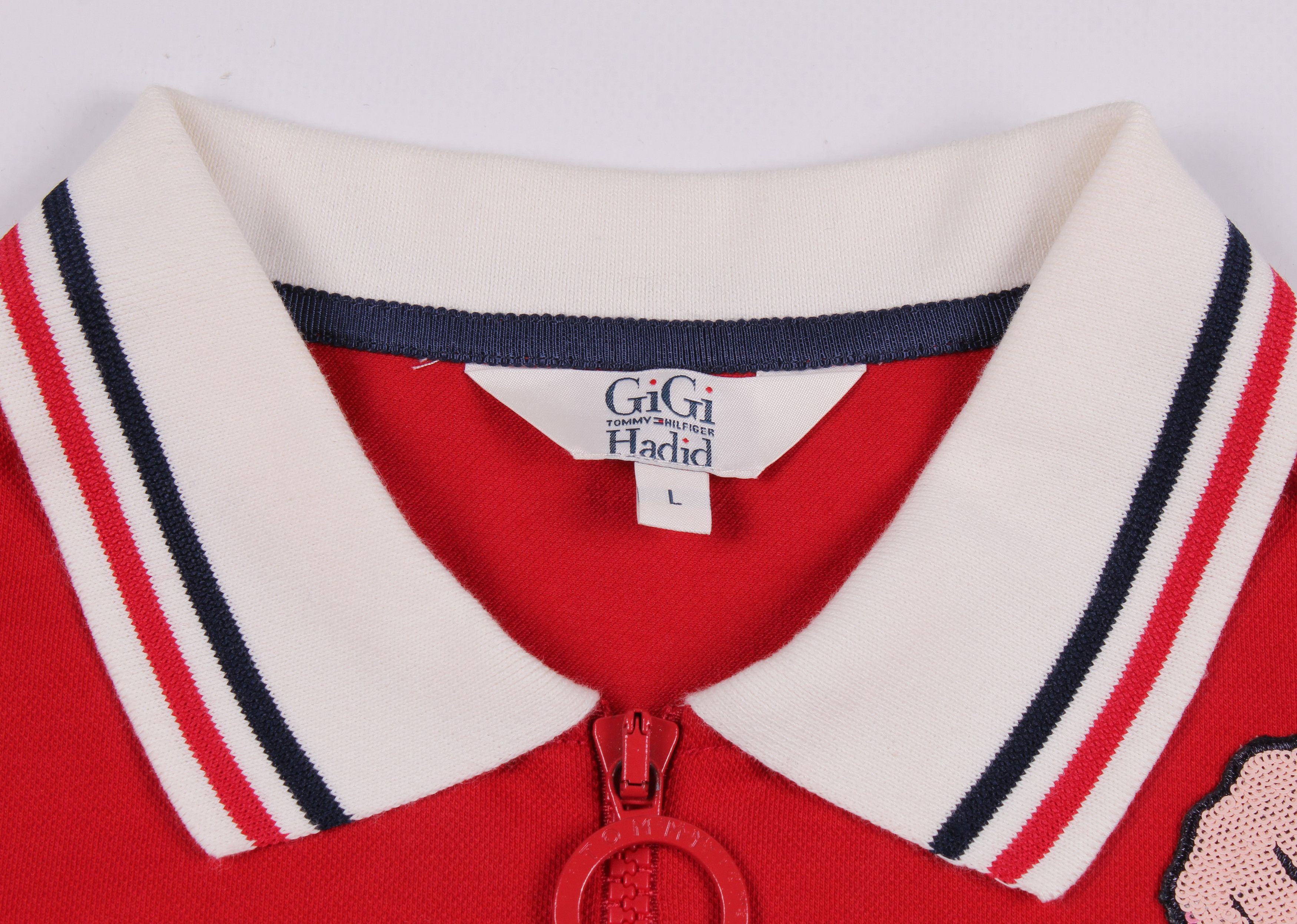 Tommy Hilfiger Tommy Hilfiger X Gigi Hadid Cropped Polo Top Size L / US 10 / IT 46 - 4 Thumbnail