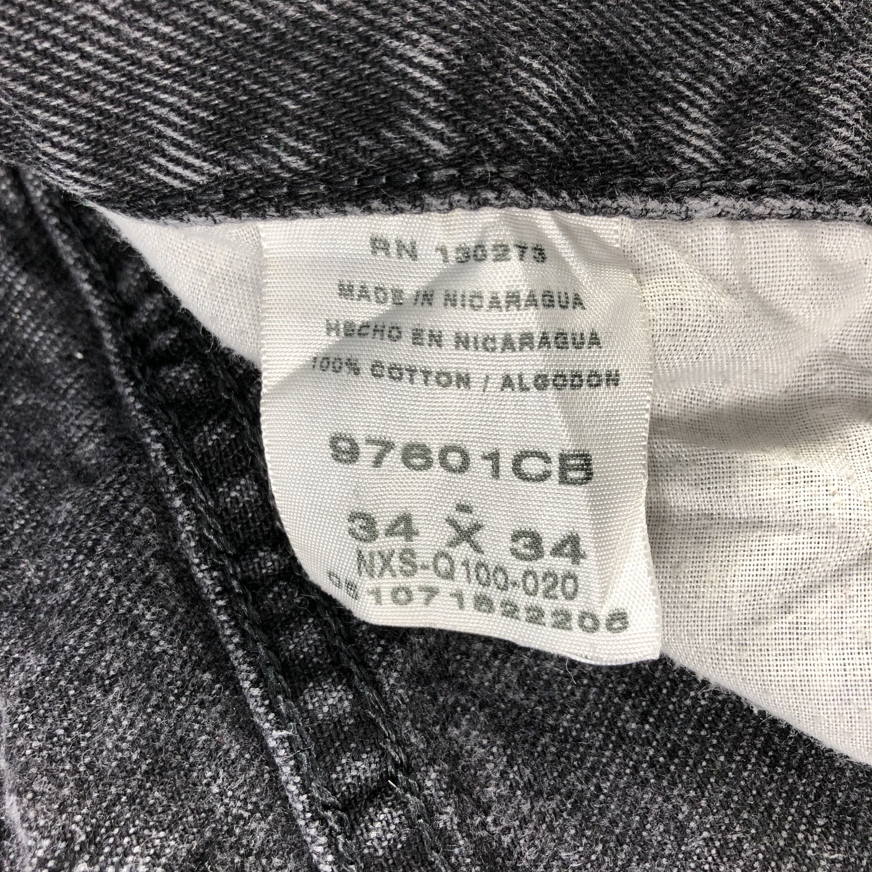 Vintage Vintage Faded Black Wrangler Jeans-J2294 Size US 33 - 11 Thumbnail