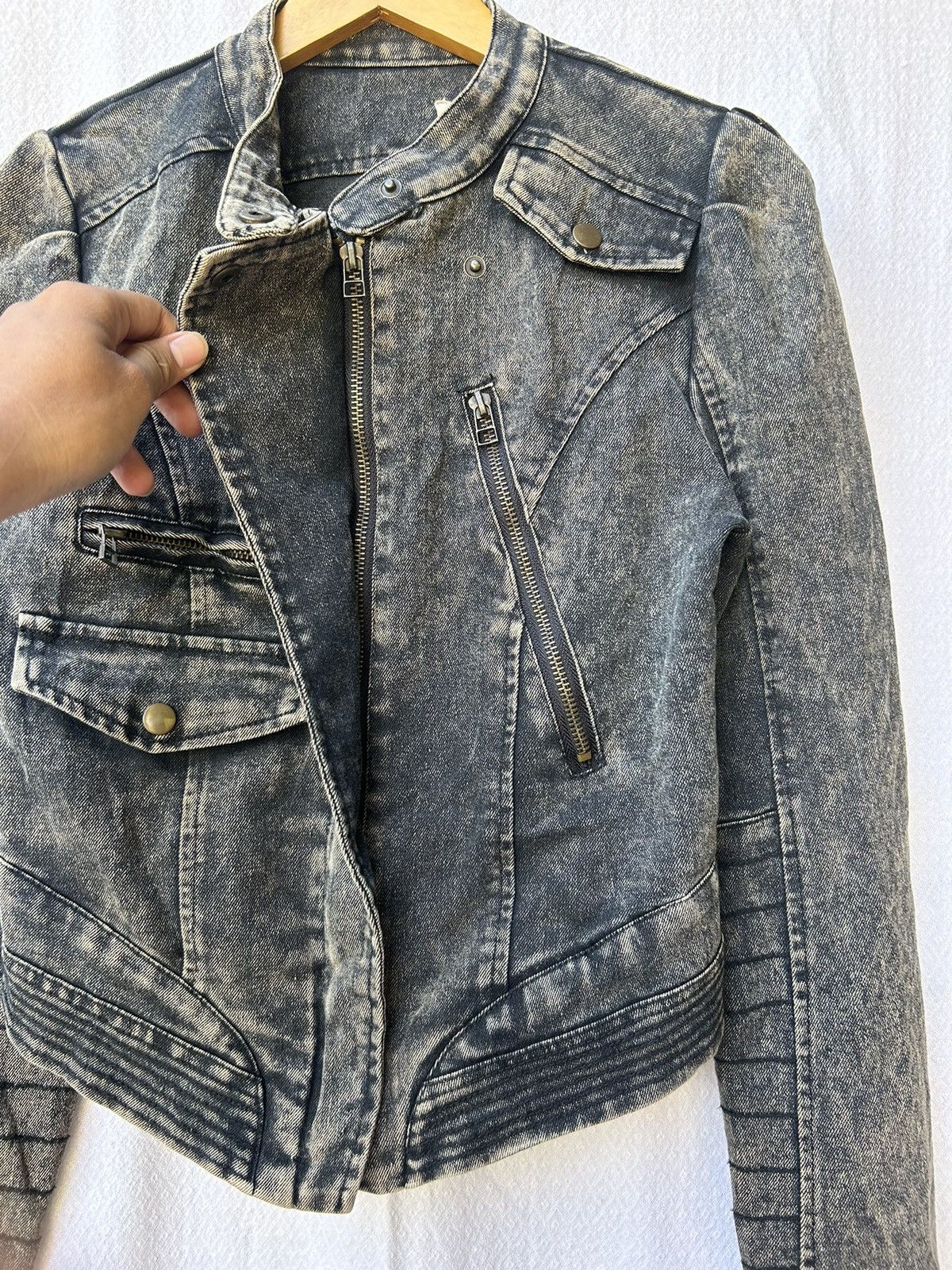 If Six Was Nine × Japanese Brand × Le Grande Bleu (L.G.B.) 💸BINDINGOFFER💸MixMatch black denim multizip style Ifsix lgb Size US S / EU 44-46 / 1 - 5 Thumbnail