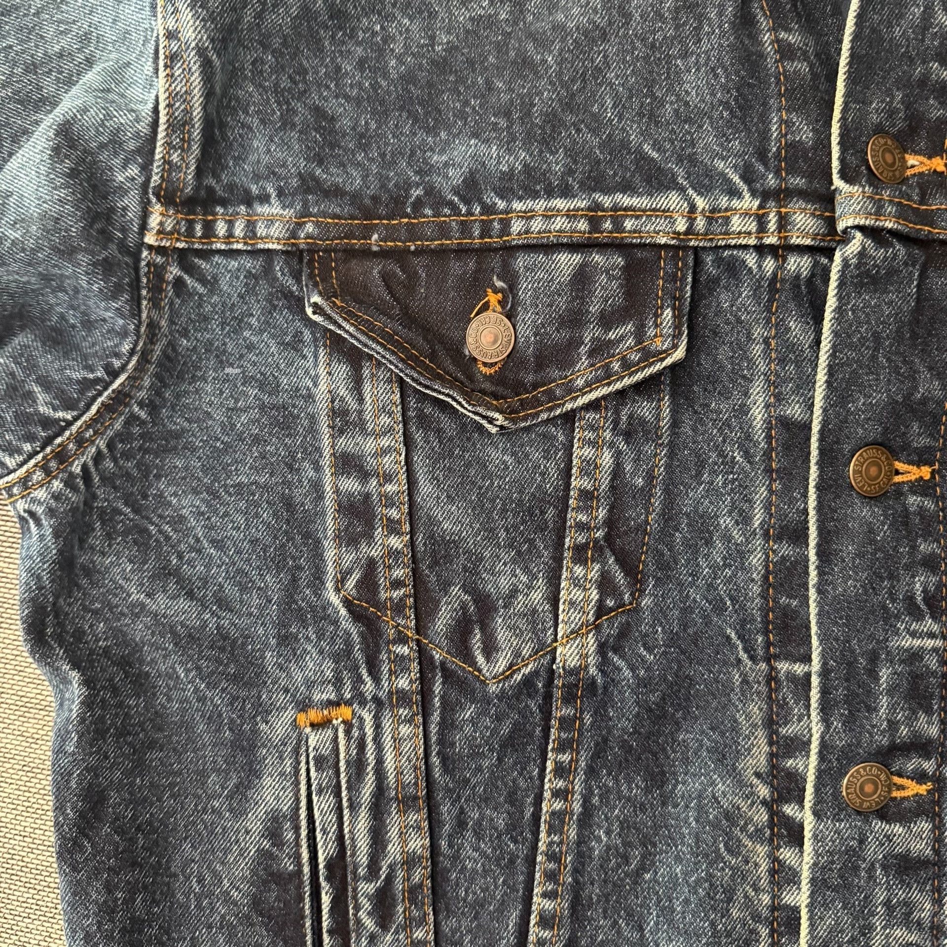 Levi's Vintage Clothing Levi's LVC70507 American Washed Denim Jacket Size US M / EU 48-50 / 2 - 5 Thumbnail