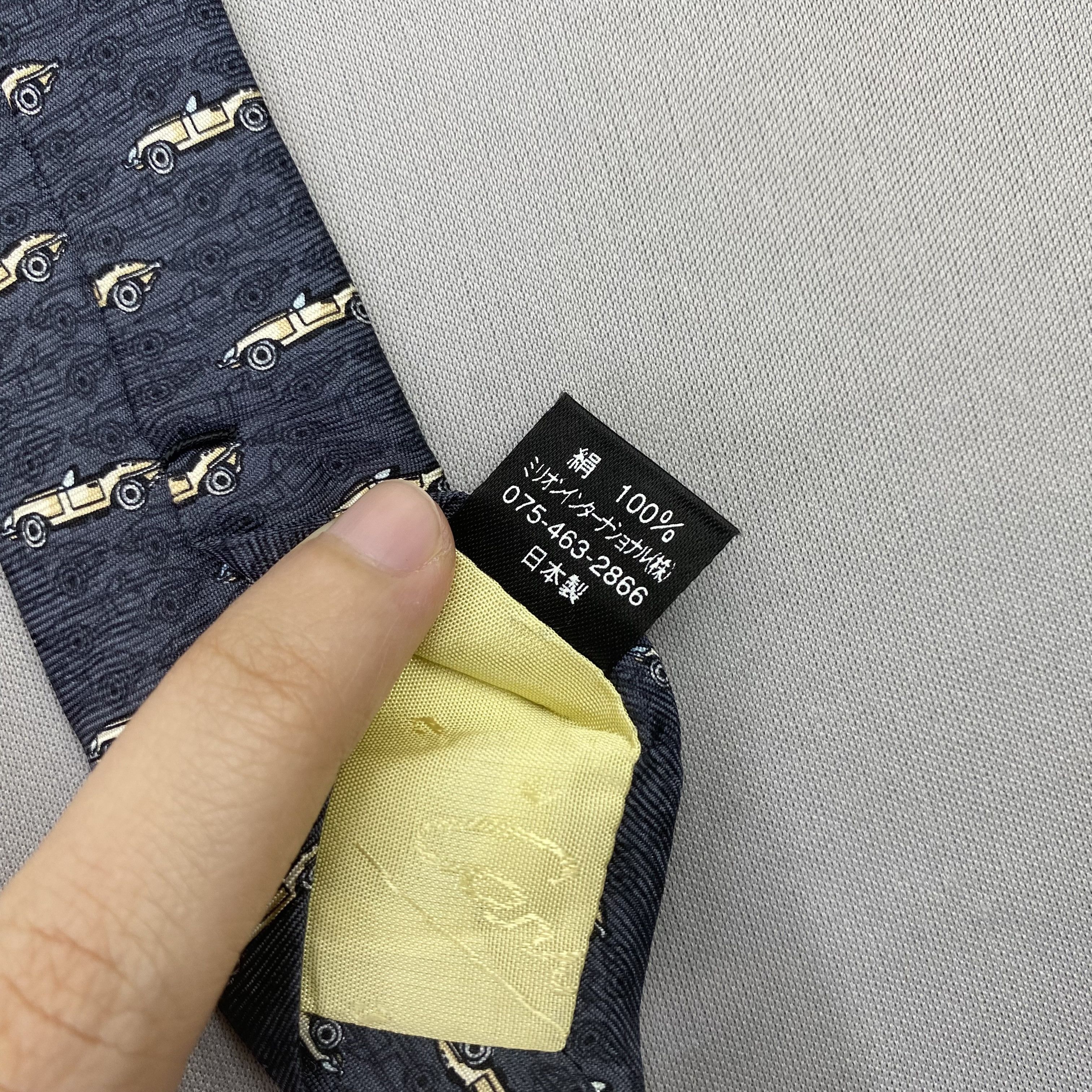Carven Vintage Carven SILK Necktie Cravate Pure Silk Neck Tie Size ONE SIZE - 7 Thumbnail