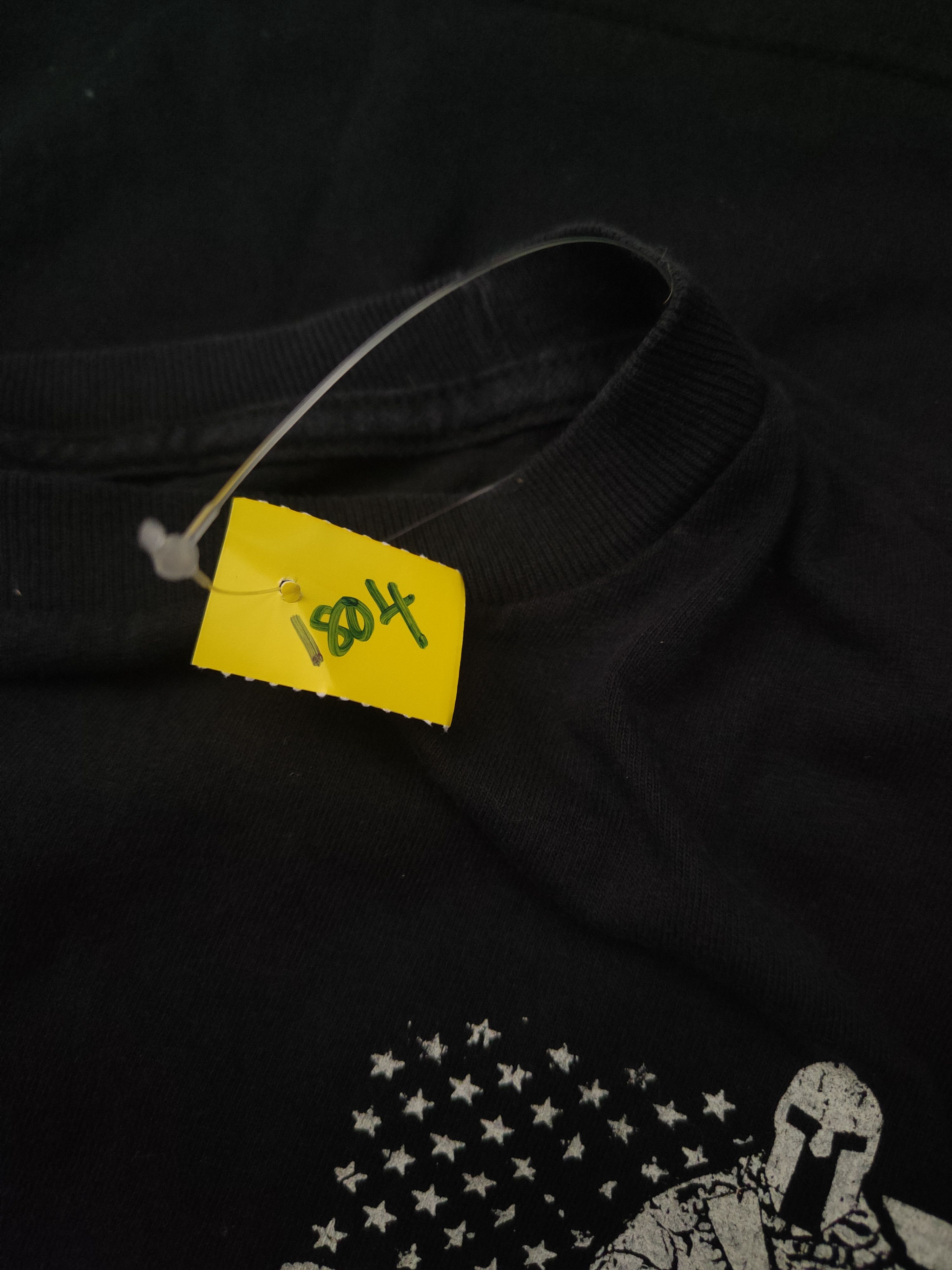 Vintage War usa Black Short Sleeve T-shirt #1804 Size US M / EU 48-50 / 2 - 13 Thumbnail