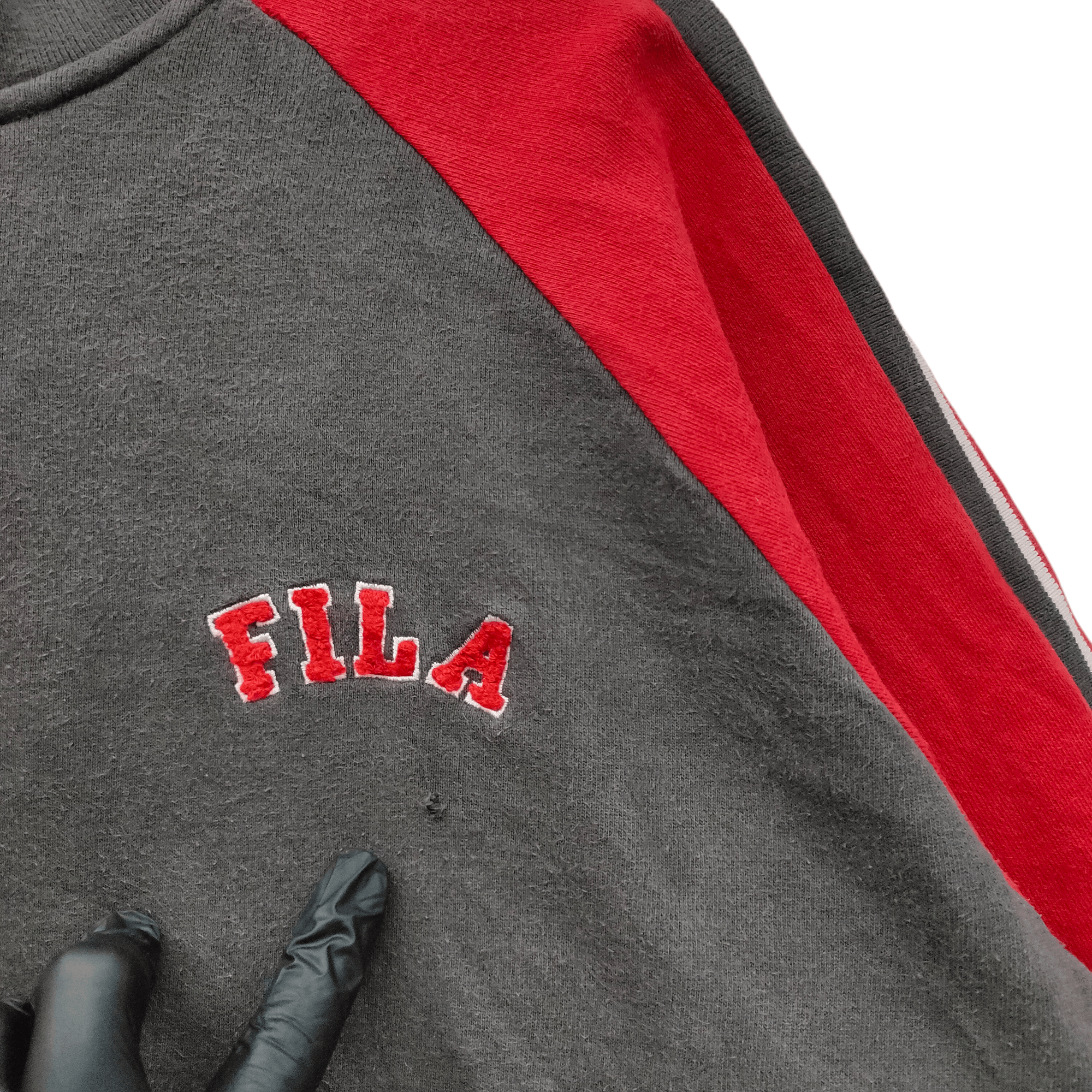 Fila Y2K Fila Quarter Zip Sweater Medium Vintage l Size US M / EU 48-50 / 2 - 7 Thumbnail