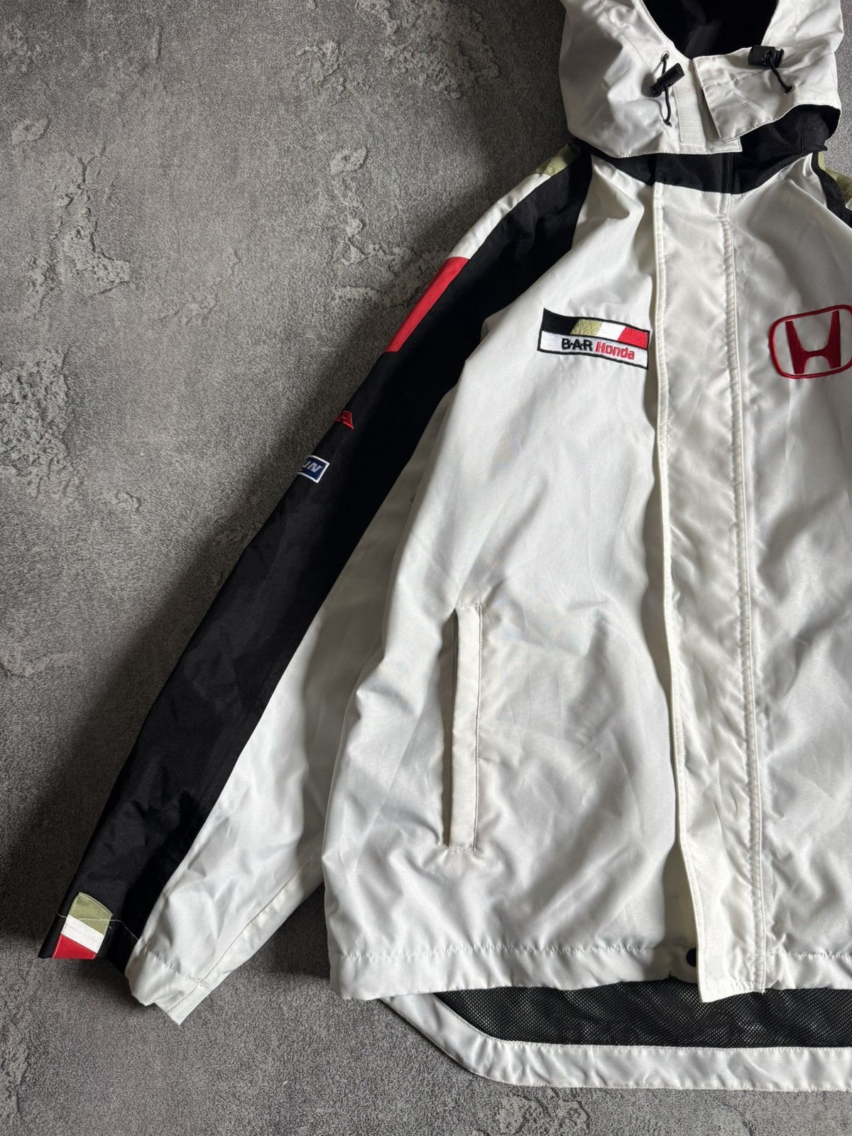 Honda Honda L/Size official BAR F1 racing jacket bomber hooded Size US L / EU 52-54 / 3 - 12 Thumbnail